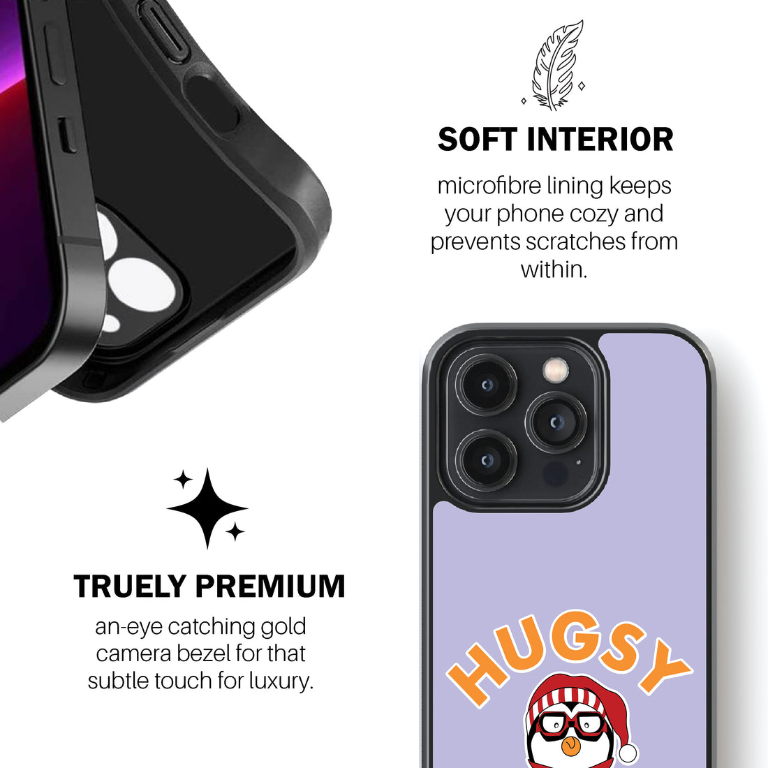 Hugsy the Penguin Phone Cover