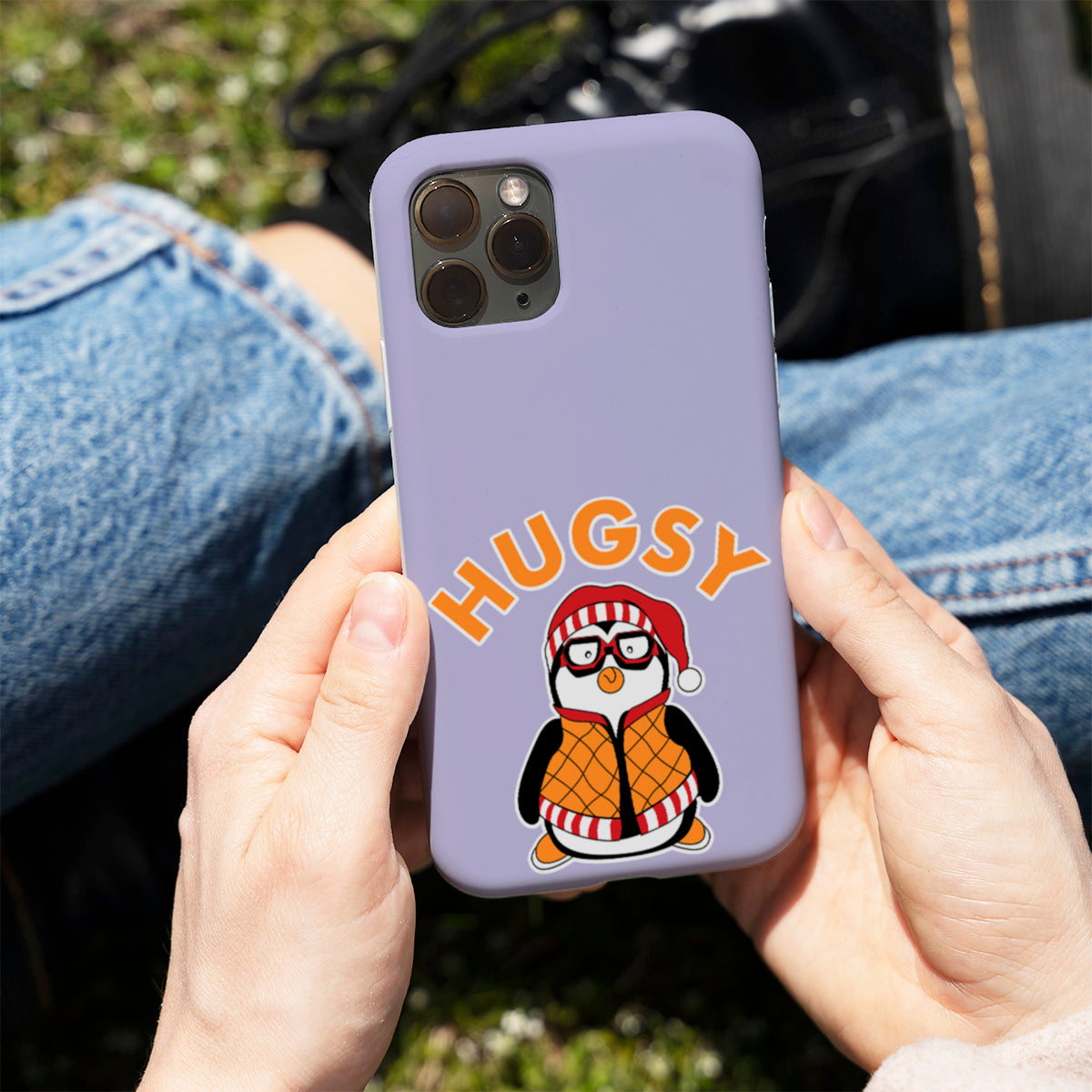 Hugsy the Penguin Phone Cover