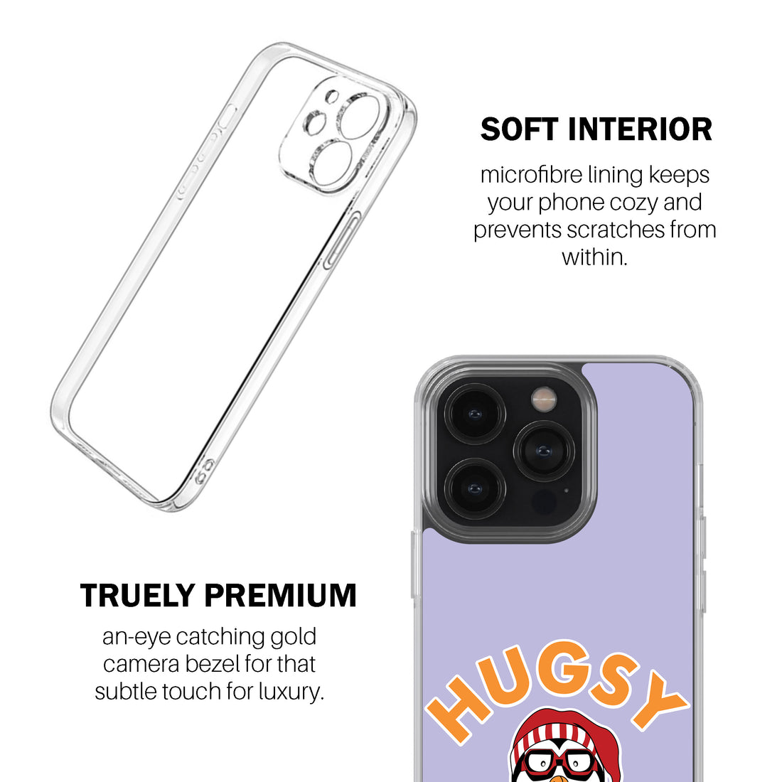 Hugsy the Penguin Phone Cover