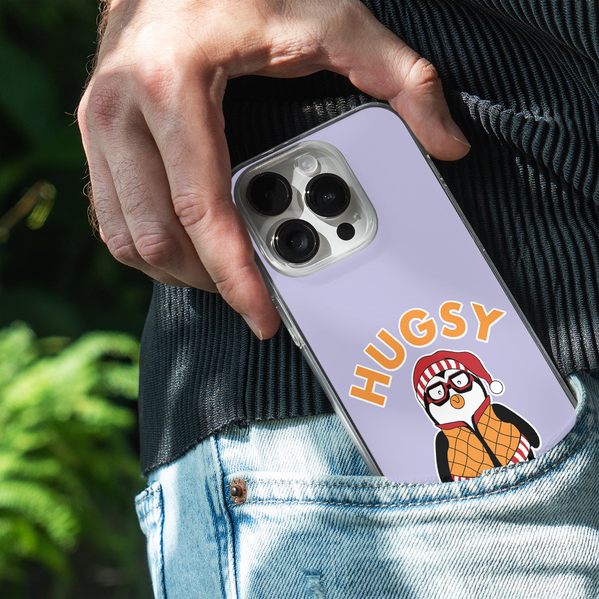 Hugsy the Penguin Phone Cover