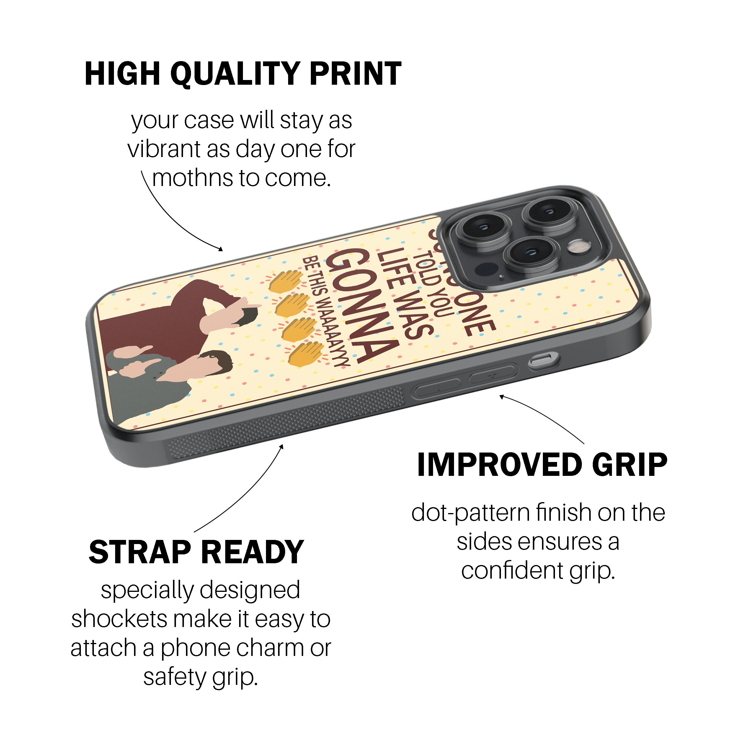 Theme Song Lyrics Phone Cover