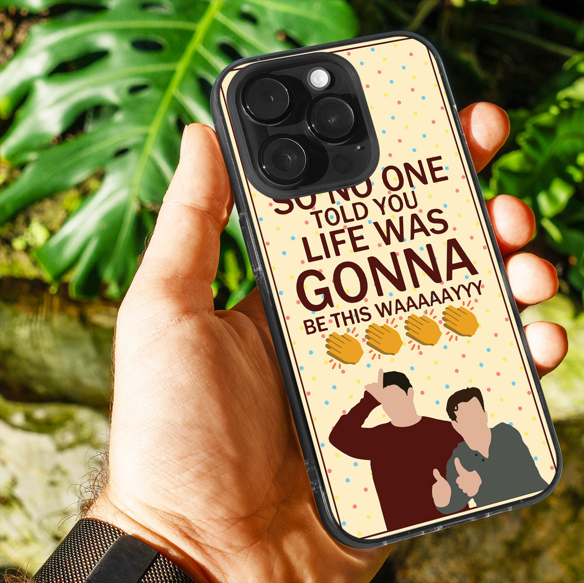 Theme Song Lyrics Phone Cover