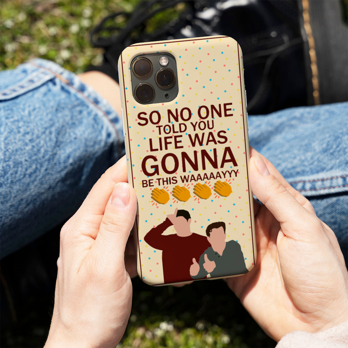 Theme Song Lyrics Phone Cover
