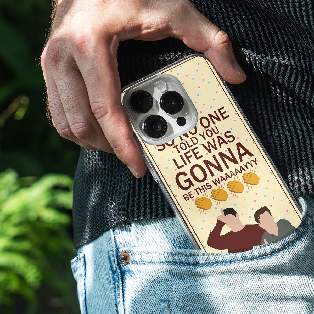 Theme Song Lyrics Phone Cover