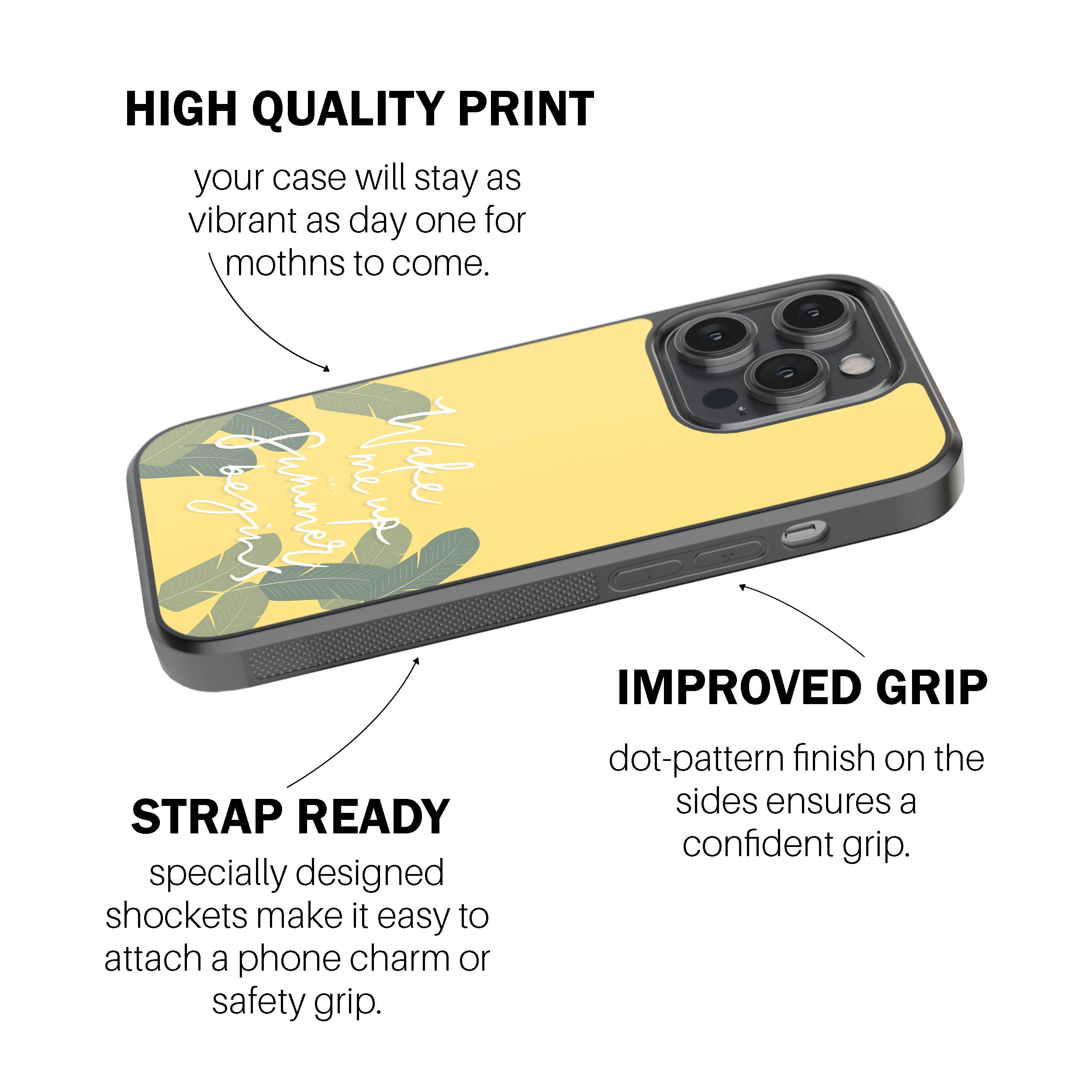 Wake Me Up Summer Begins  Phone Cover