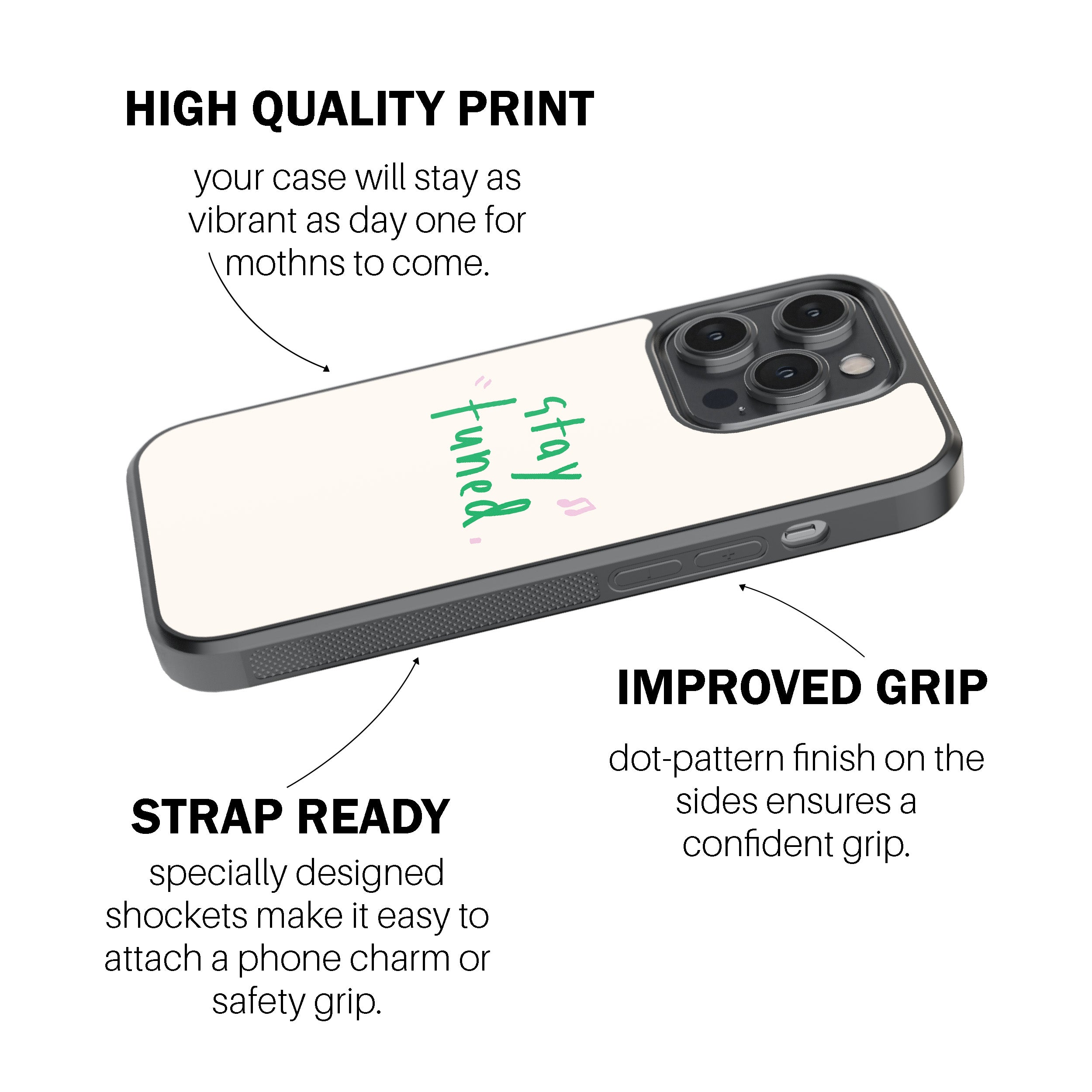 Stay Tuned  Phone Cover