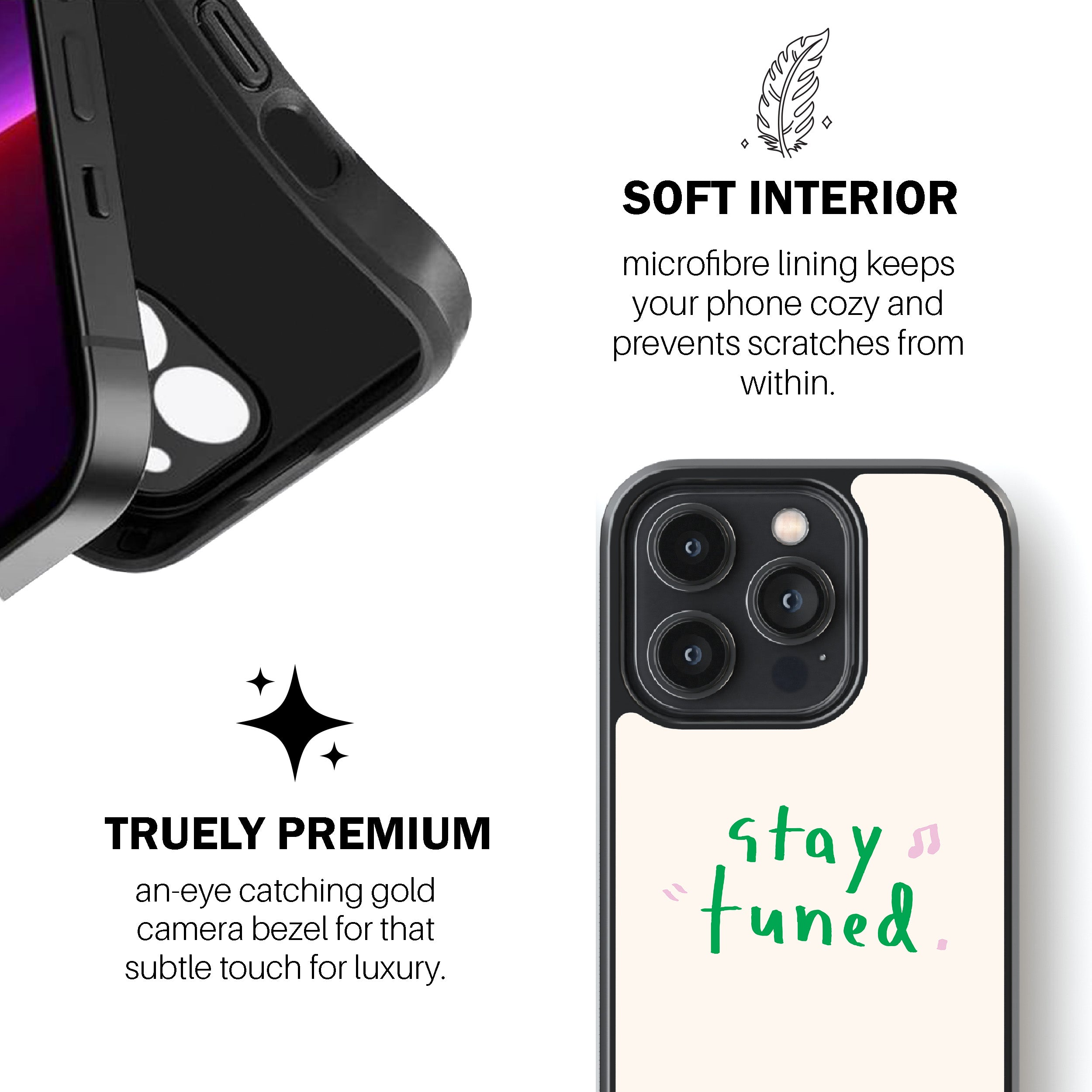 Stay Tuned  Phone Cover