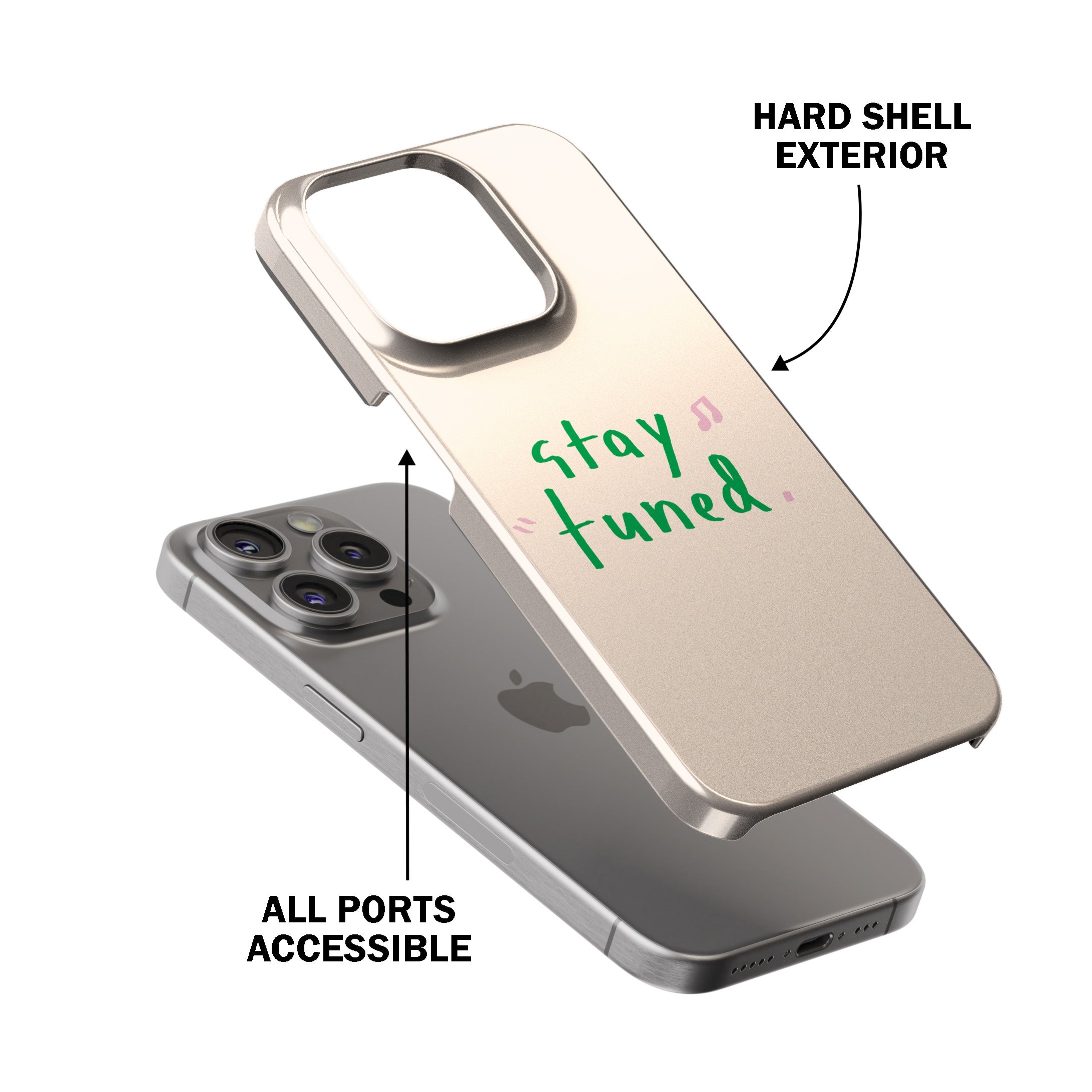 Stay Tuned  Phone Cover