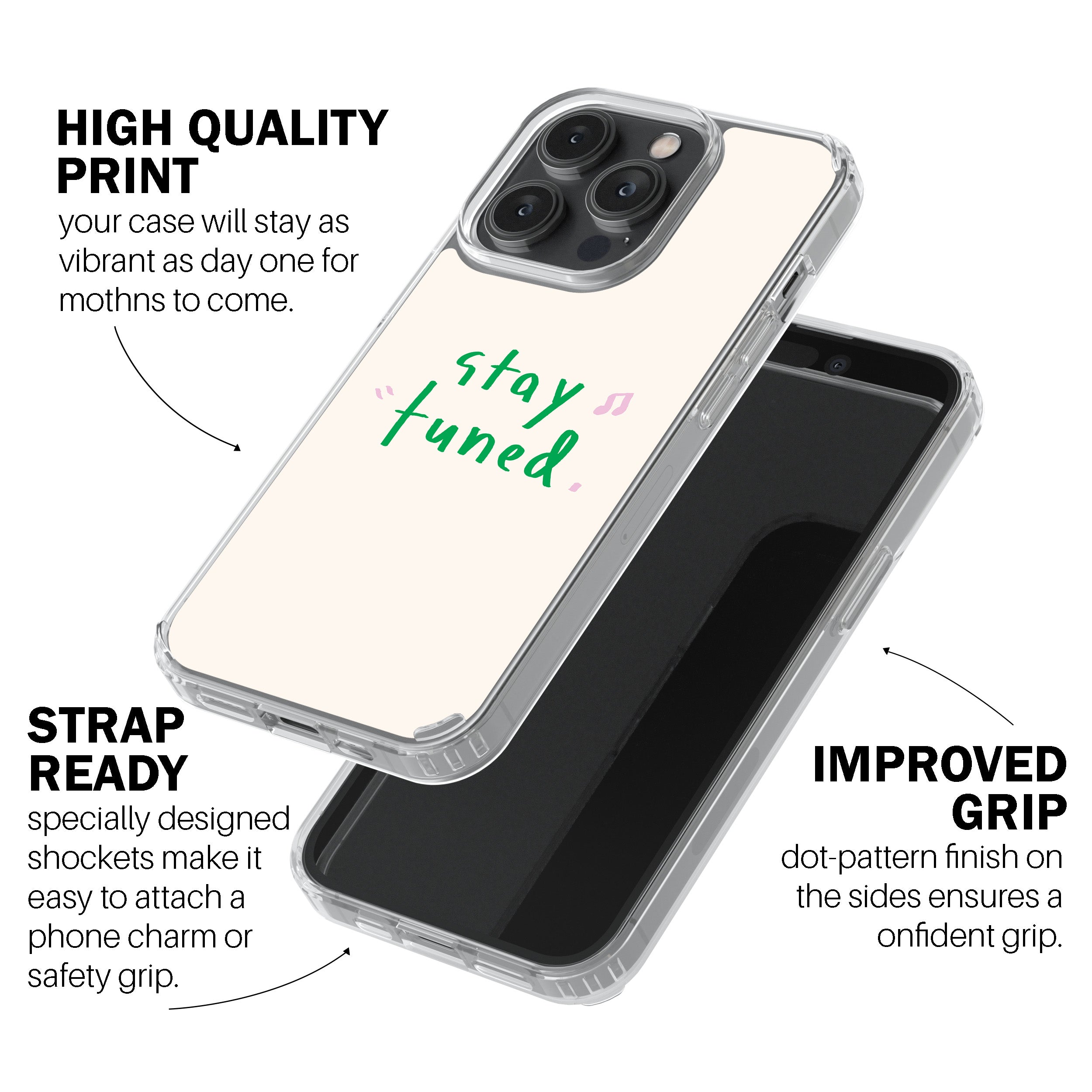 Stay Tuned  Phone Cover