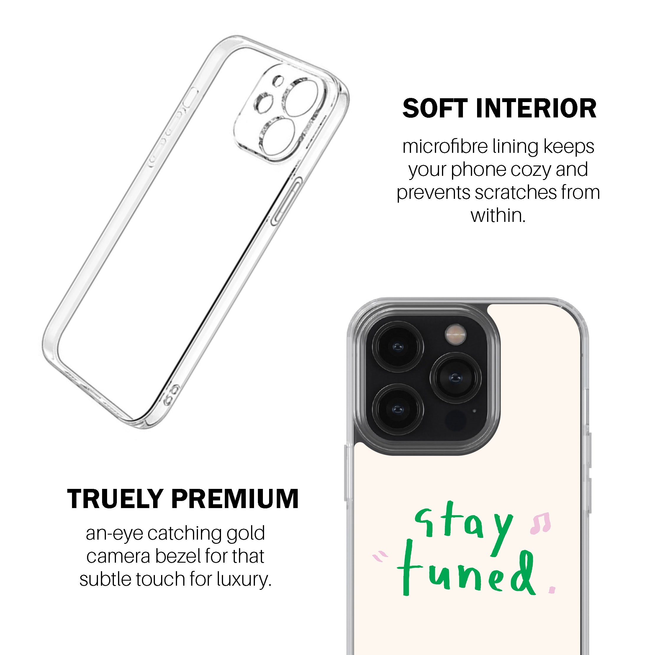 Stay Tuned  Phone Cover