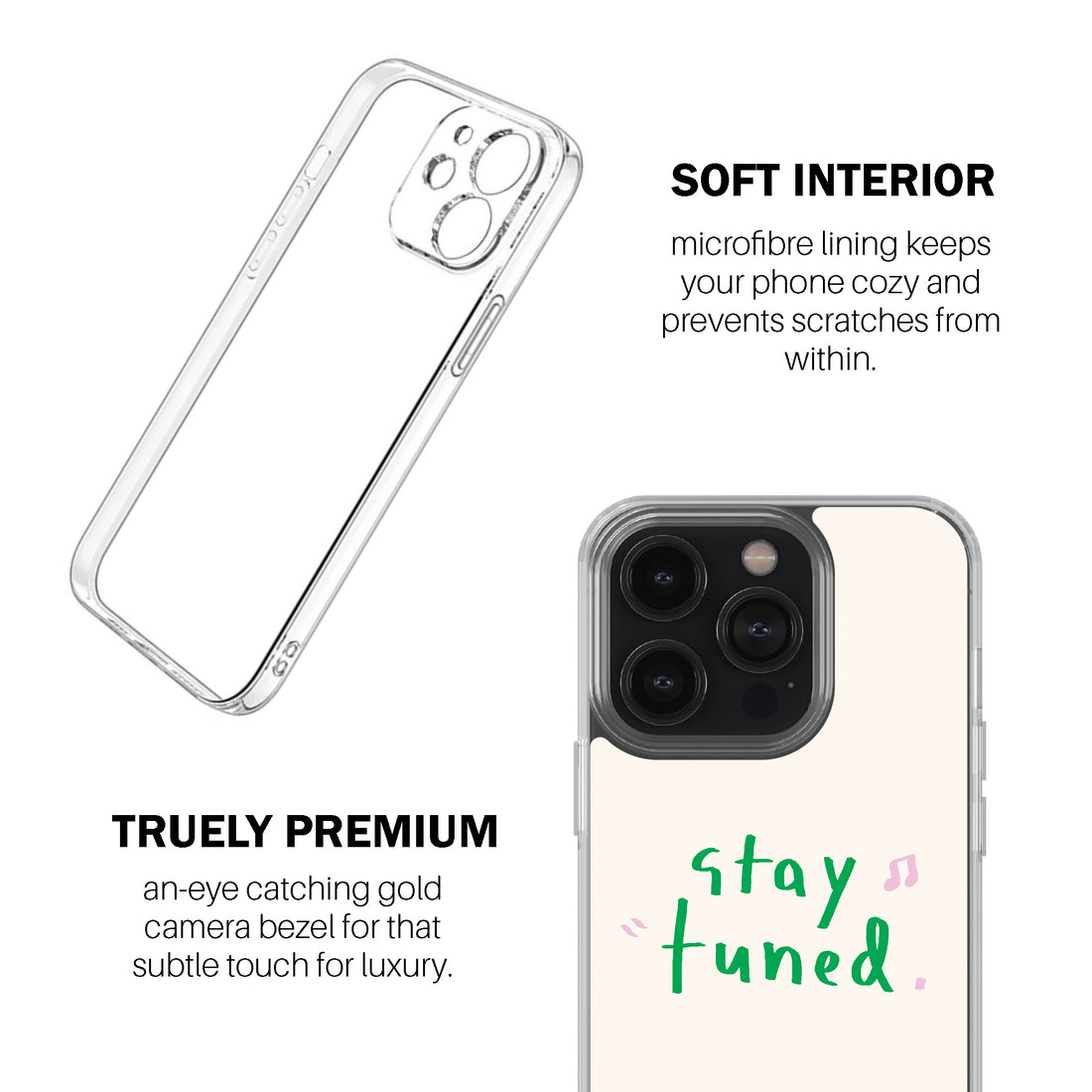 Stay Tuned  Phone Cover