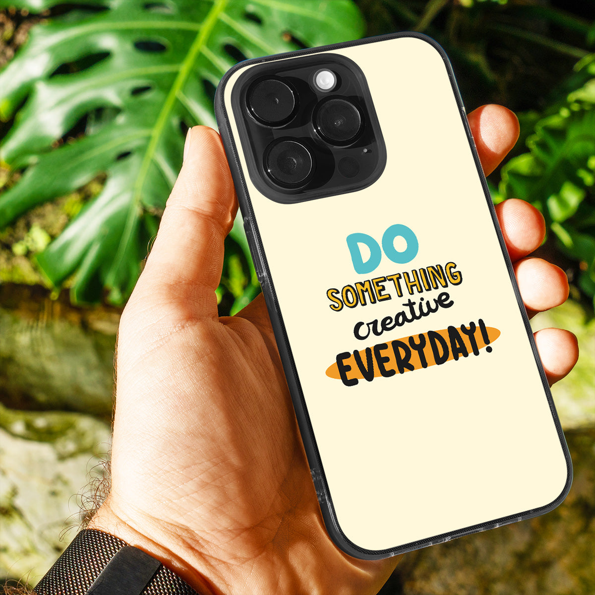Do Something Creative Everyday! Phone Cover