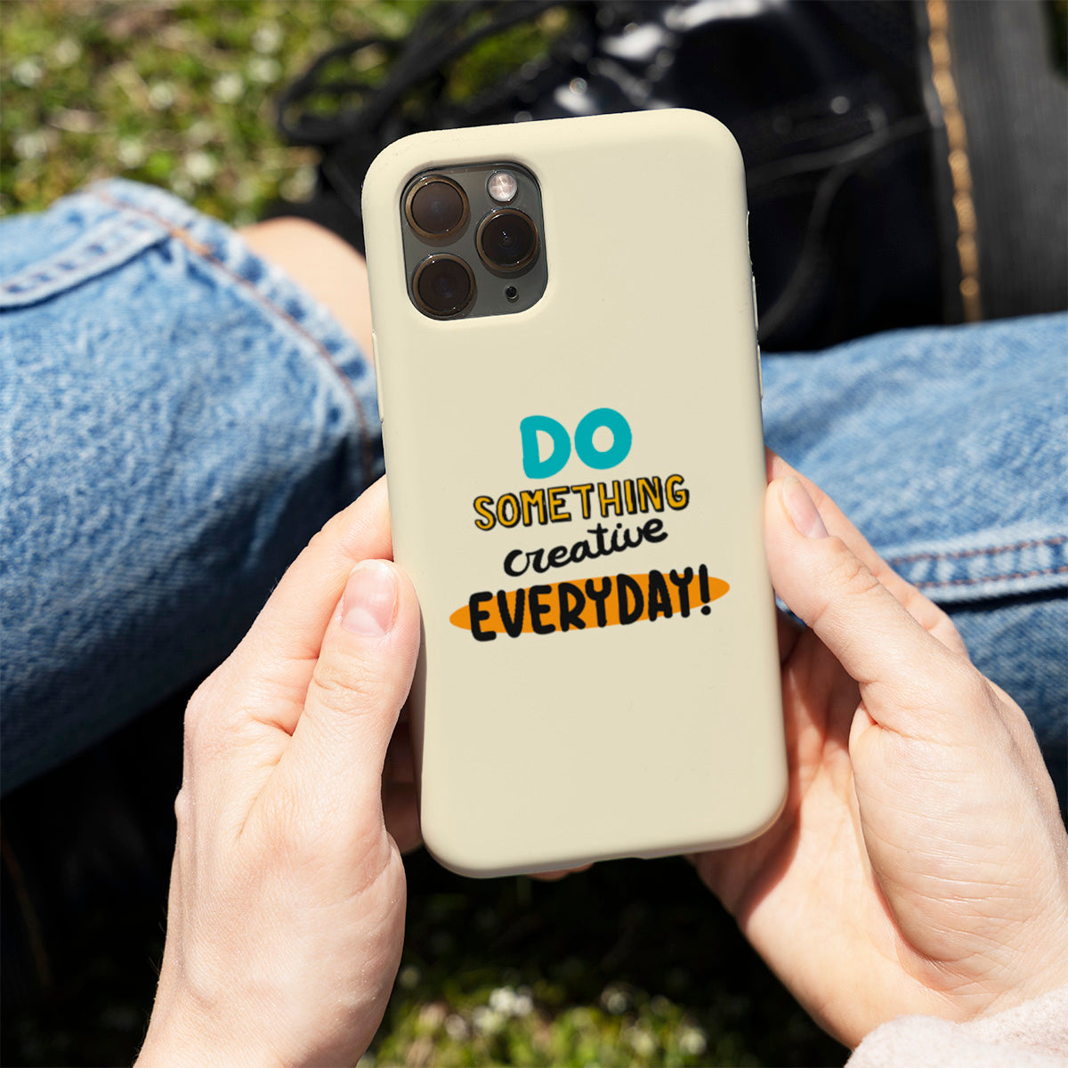 Do Something Creative Everyday! Phone Cover