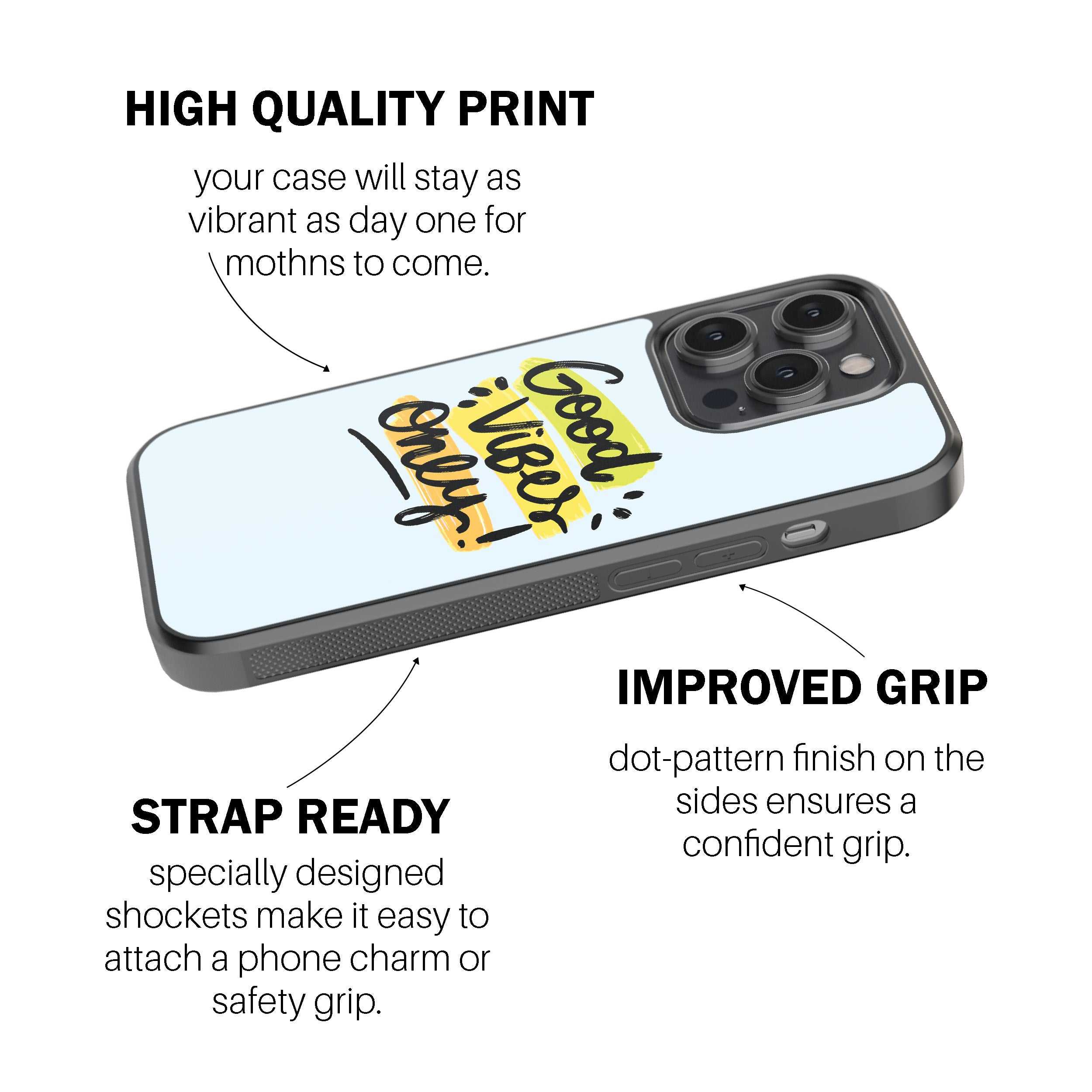 Good Vibes Only Phone Cover