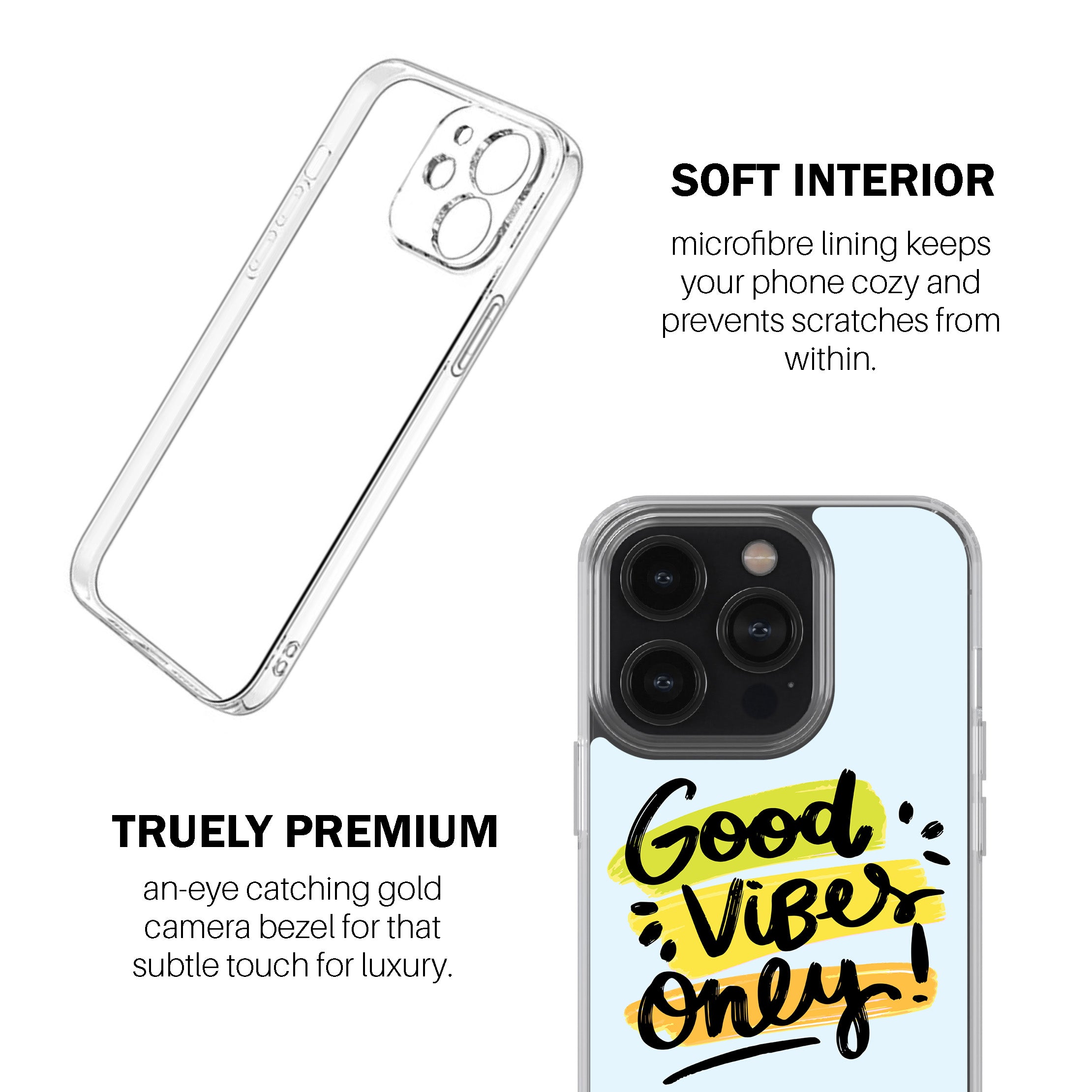 Good Vibes Only Phone Cover