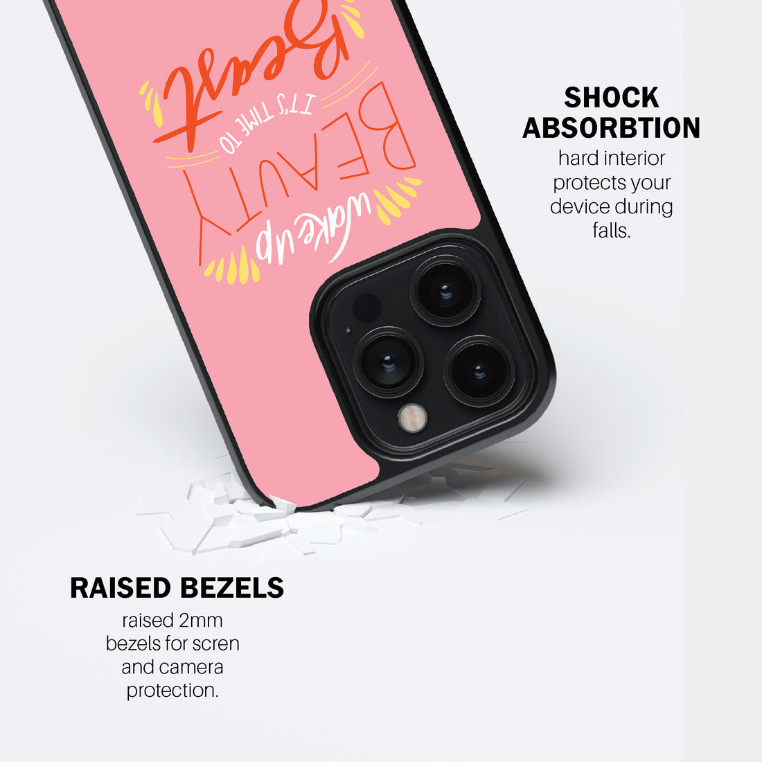 Wake Up Beauty, It’s Time To Beast Phone Cover