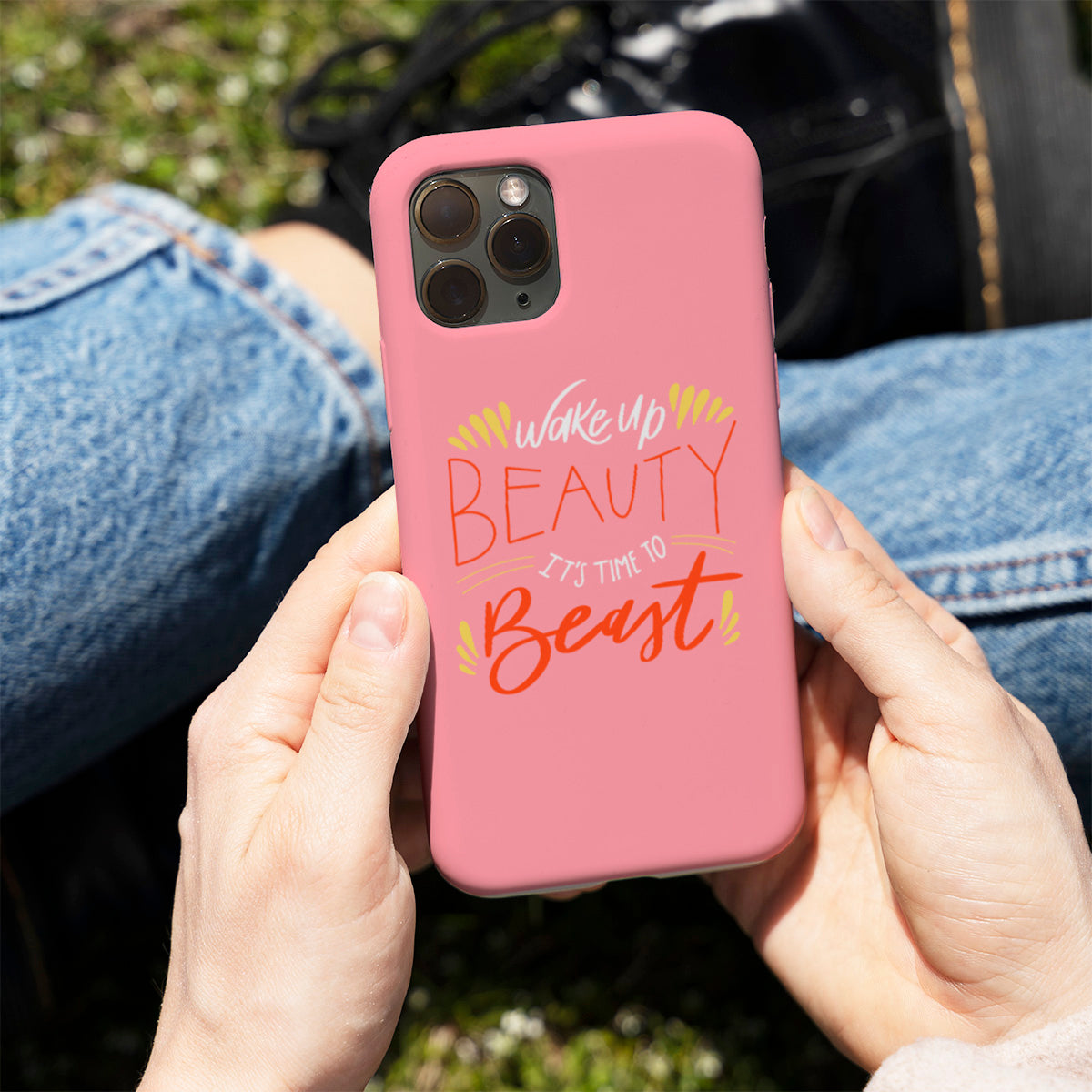 Wake Up Beauty, It’s Time To Beast Phone Cover