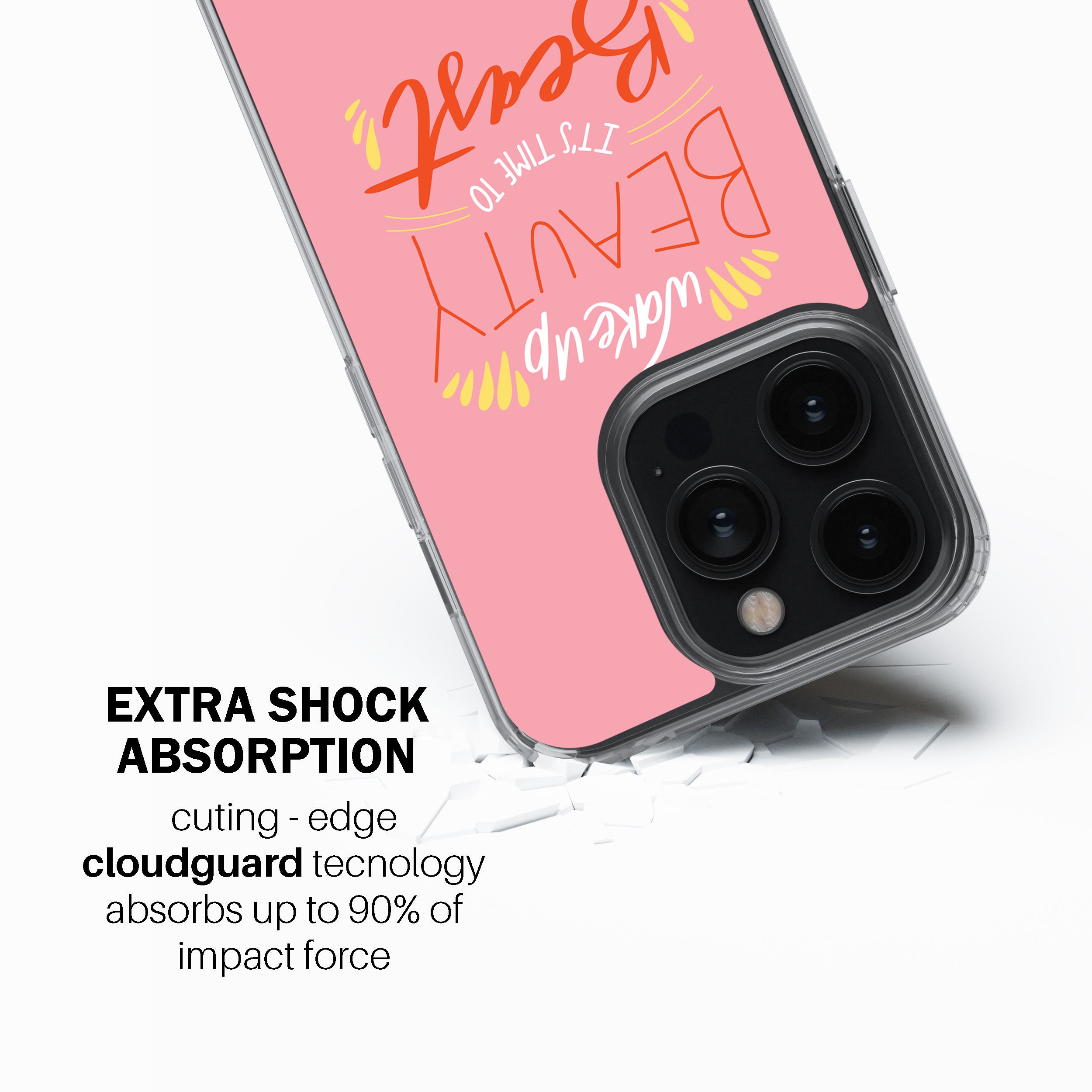 Wake Up Beauty, It’s Time To Beast Phone Cover