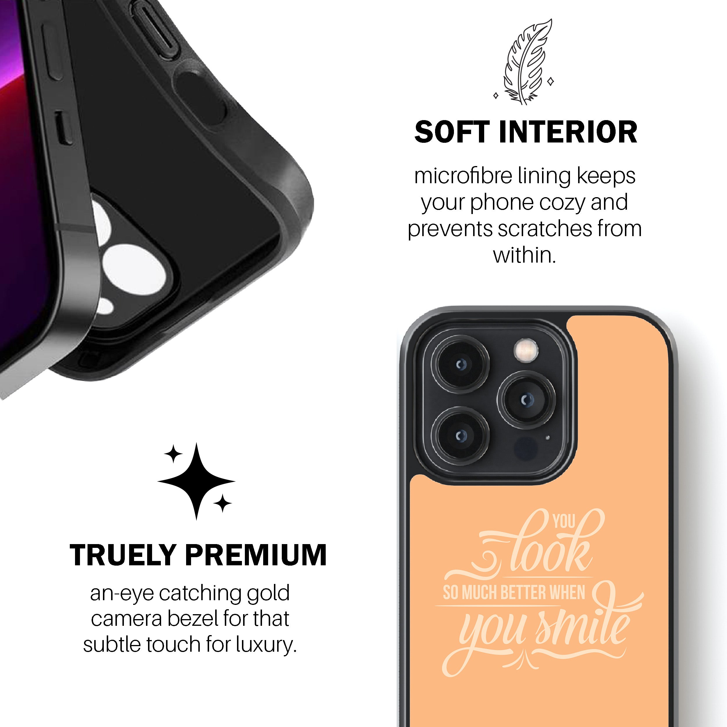 You Look So Much Better When You Smile  Phone Cover