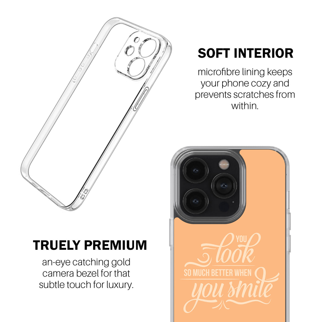 You Look So Much Better When You Smile  Phone Cover