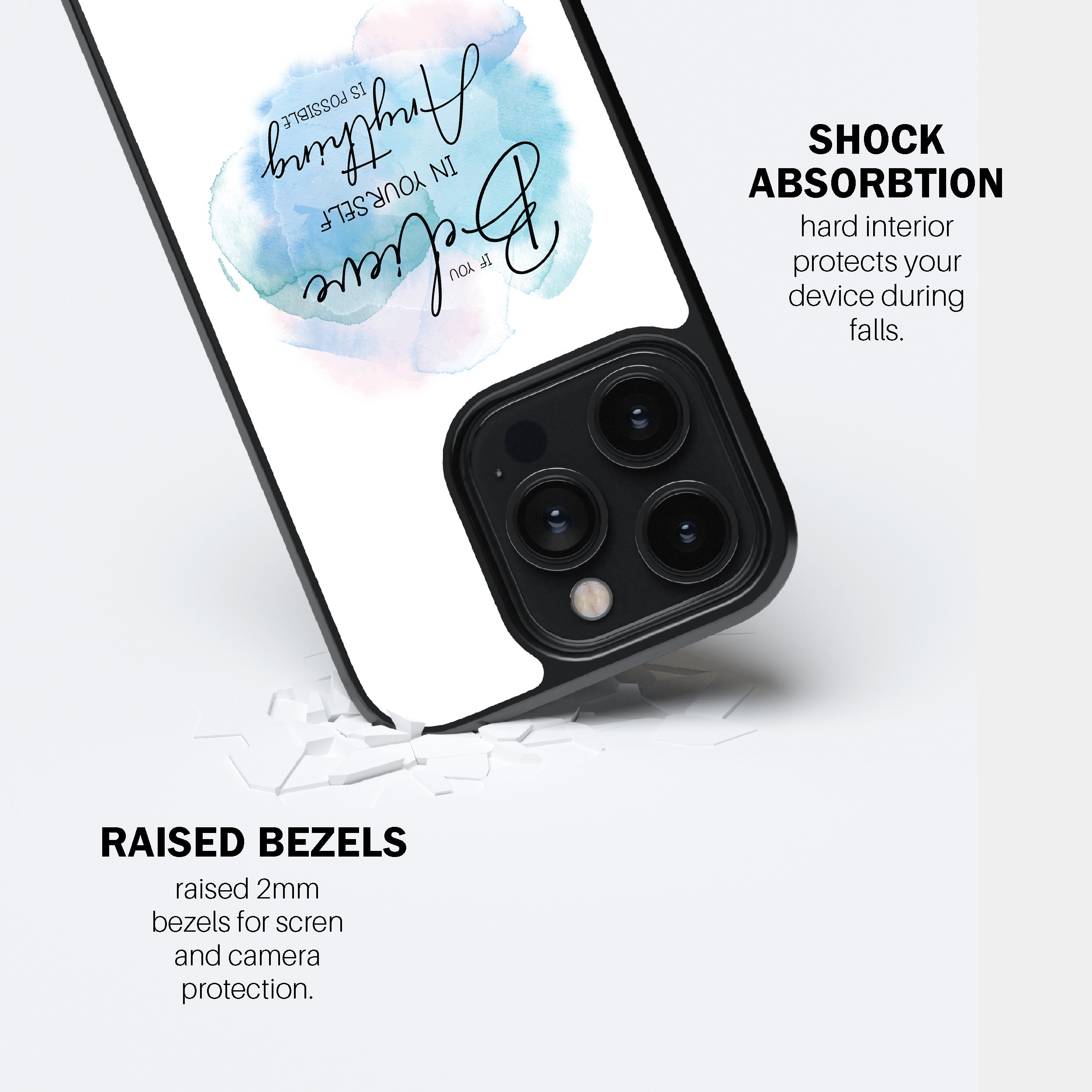 Believe In Yourself. Anything Is Possible.  Phone Cover