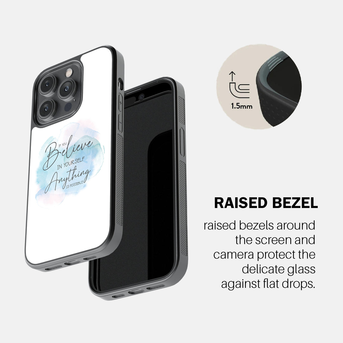 Believe In Yourself. Anything Is Possible.  Phone Cover