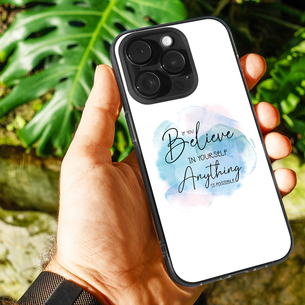 Believe In Yourself. Anything Is Possible.  Phone Cover