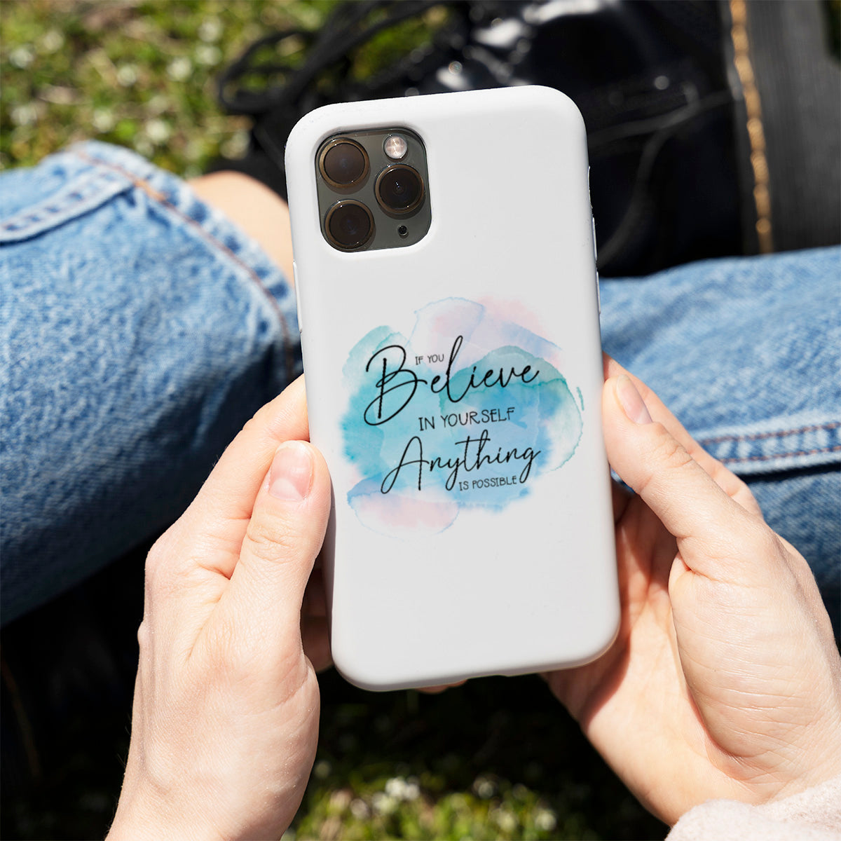 Believe In Yourself. Anything Is Possible.  Phone Cover