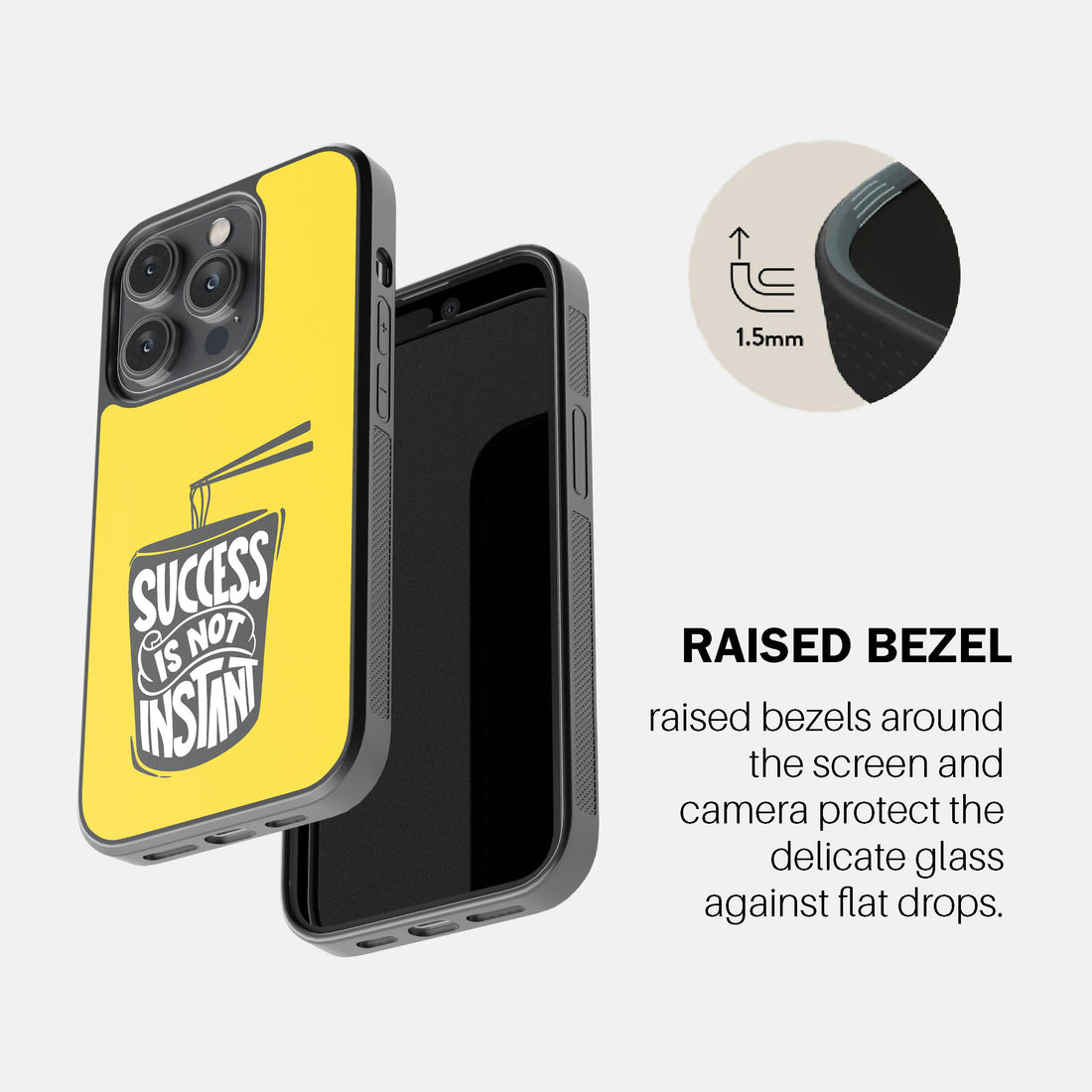 Success Is Not Instant (Ramen Style)  Phone Cover