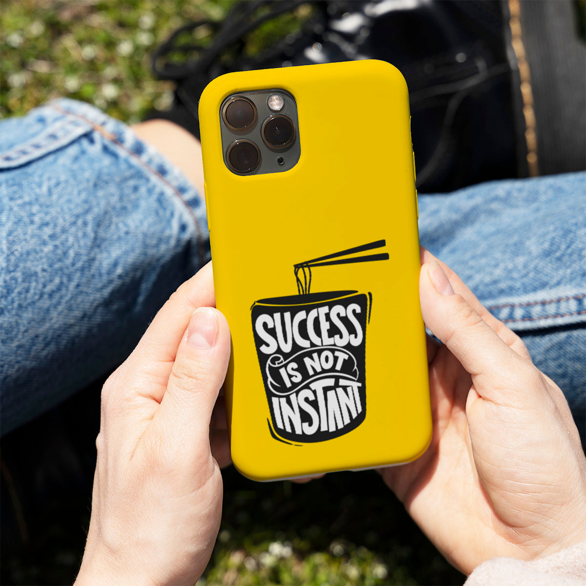 Success Is Not Instant (Ramen Style)  Phone Cover