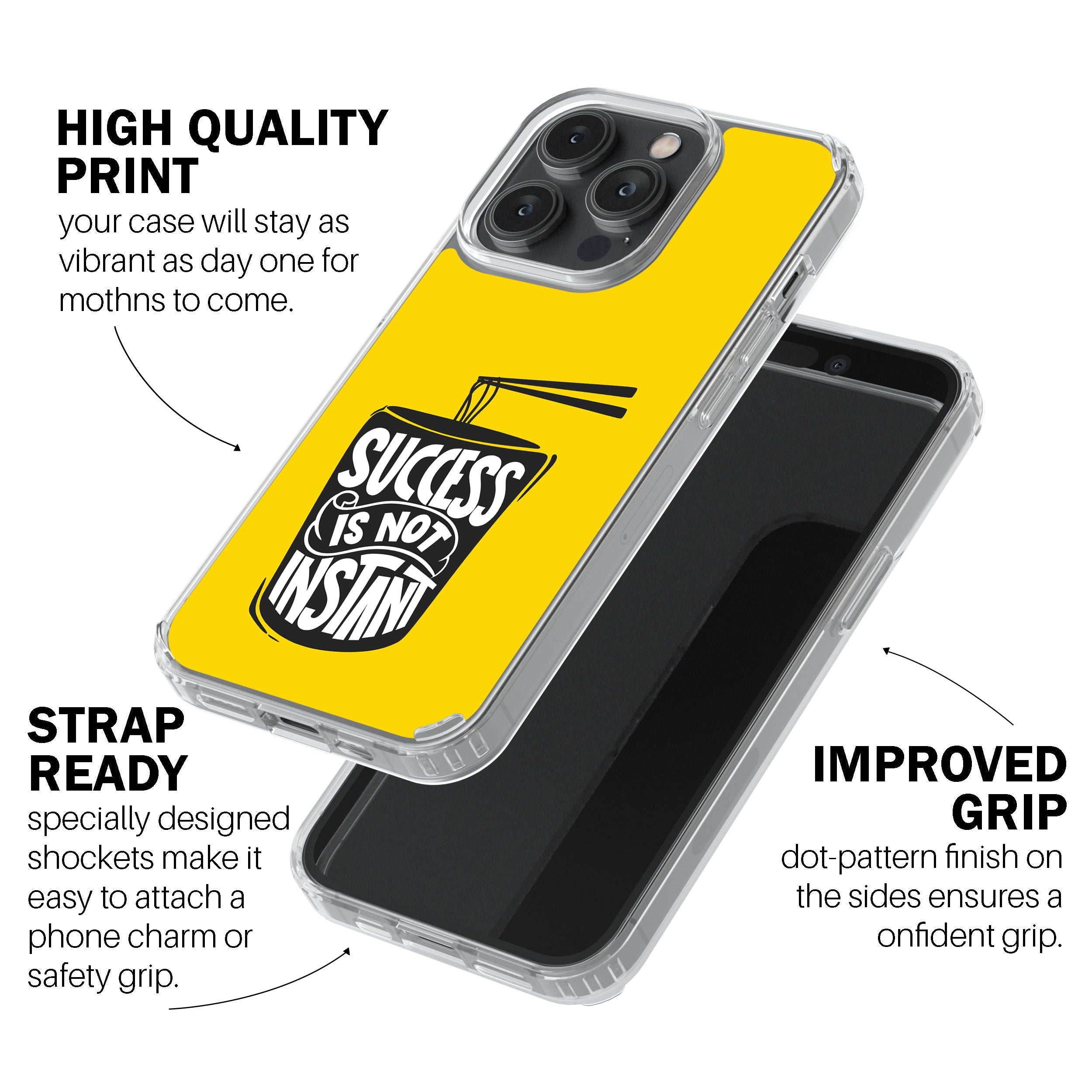 Success Is Not Instant (Ramen Style)  Phone Cover