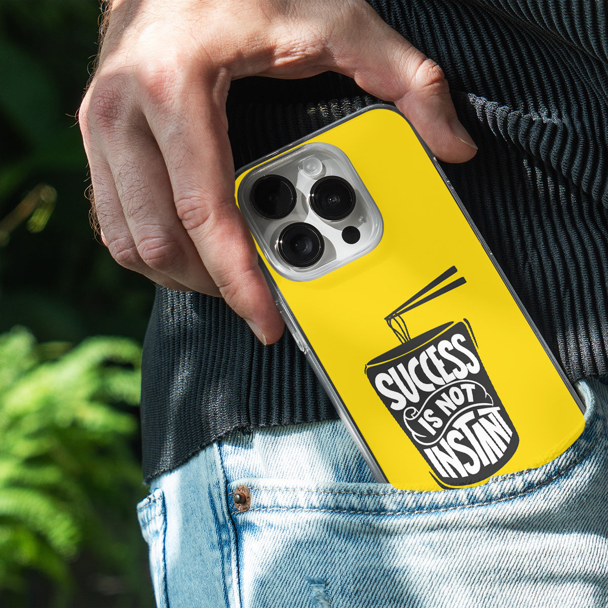 Success Is Not Instant (Ramen Style)  Phone Cover