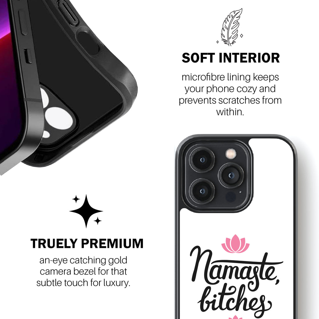 Namaste, Bitches Phone Cover