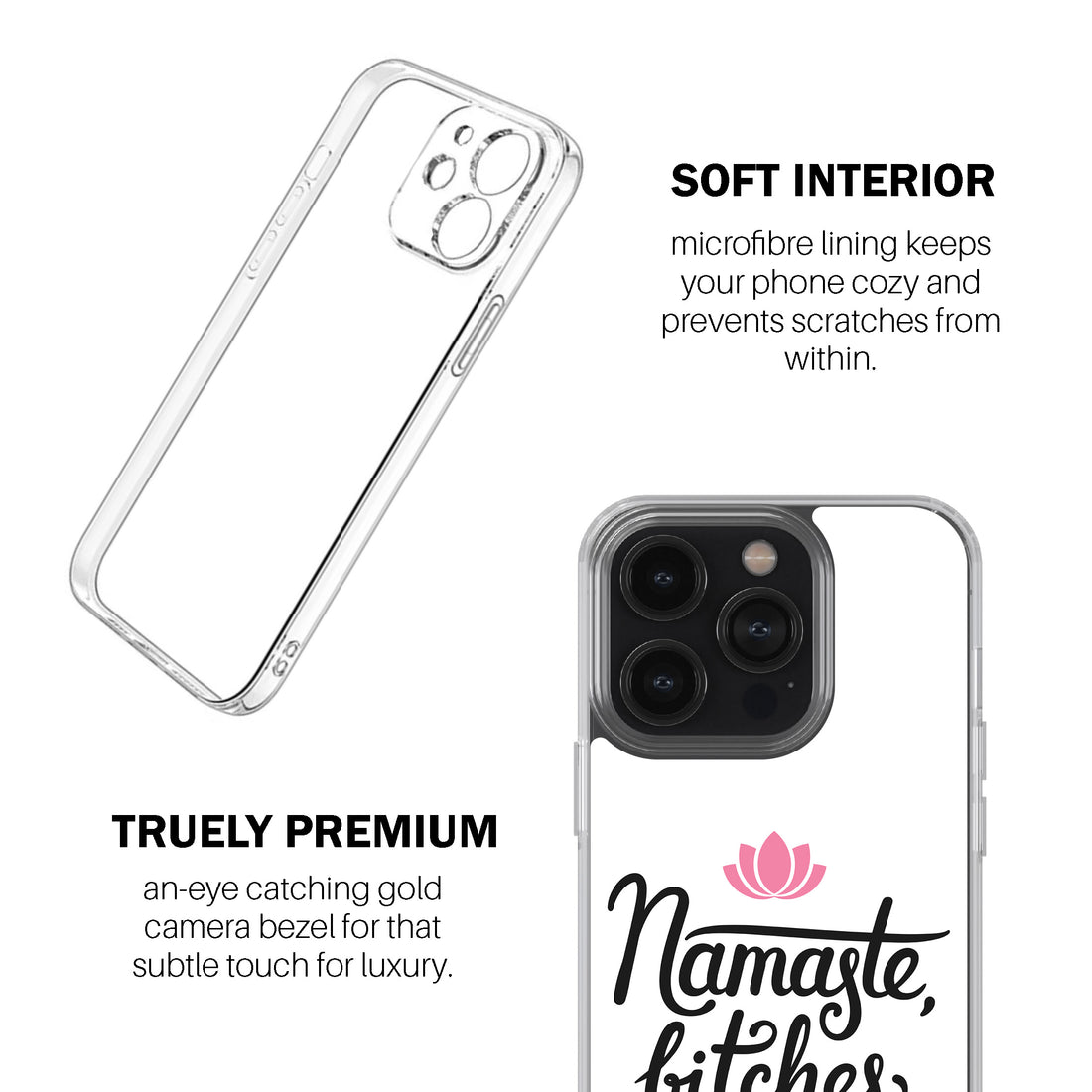 Namaste, Bitches Phone Cover