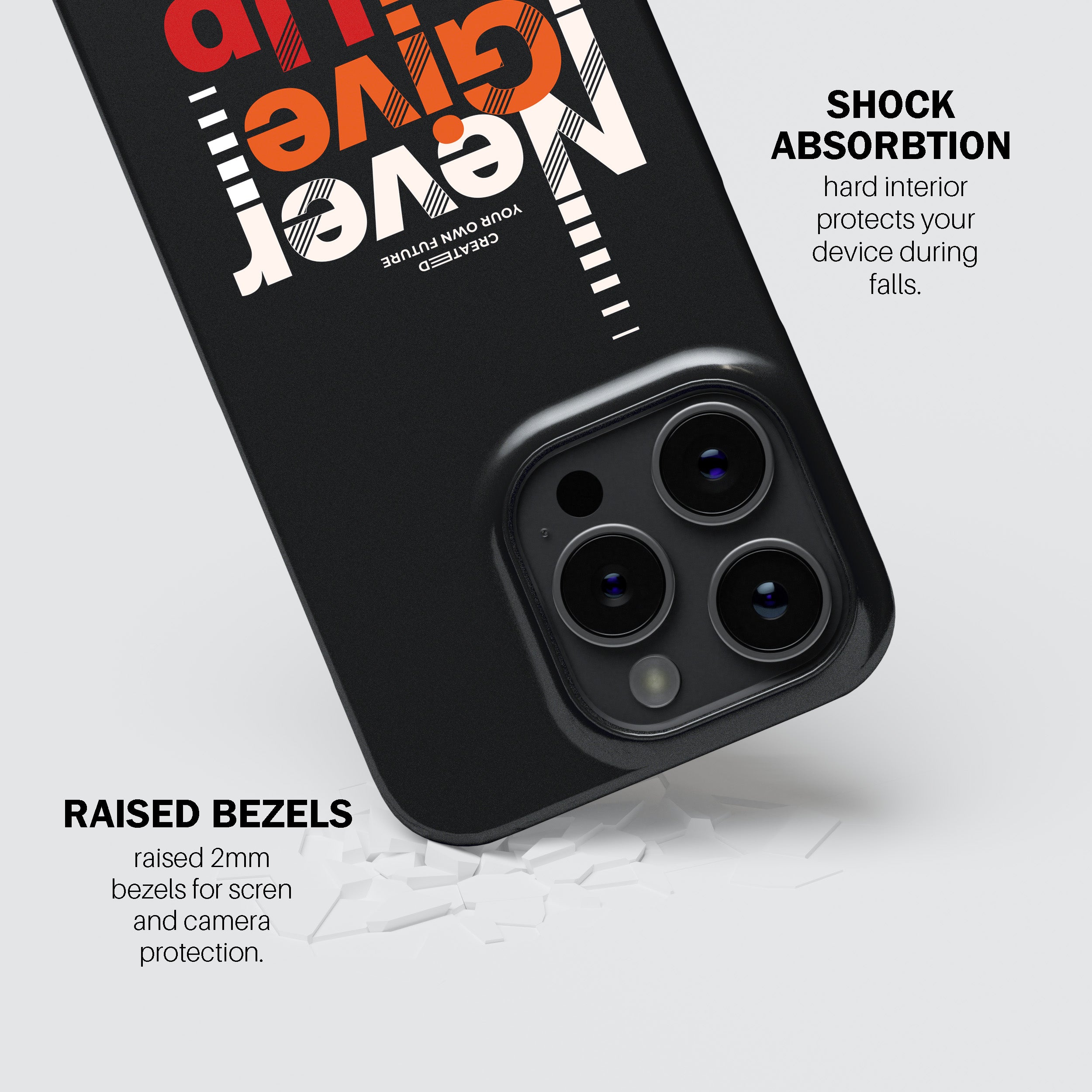 Never Give Up  Phone Cover