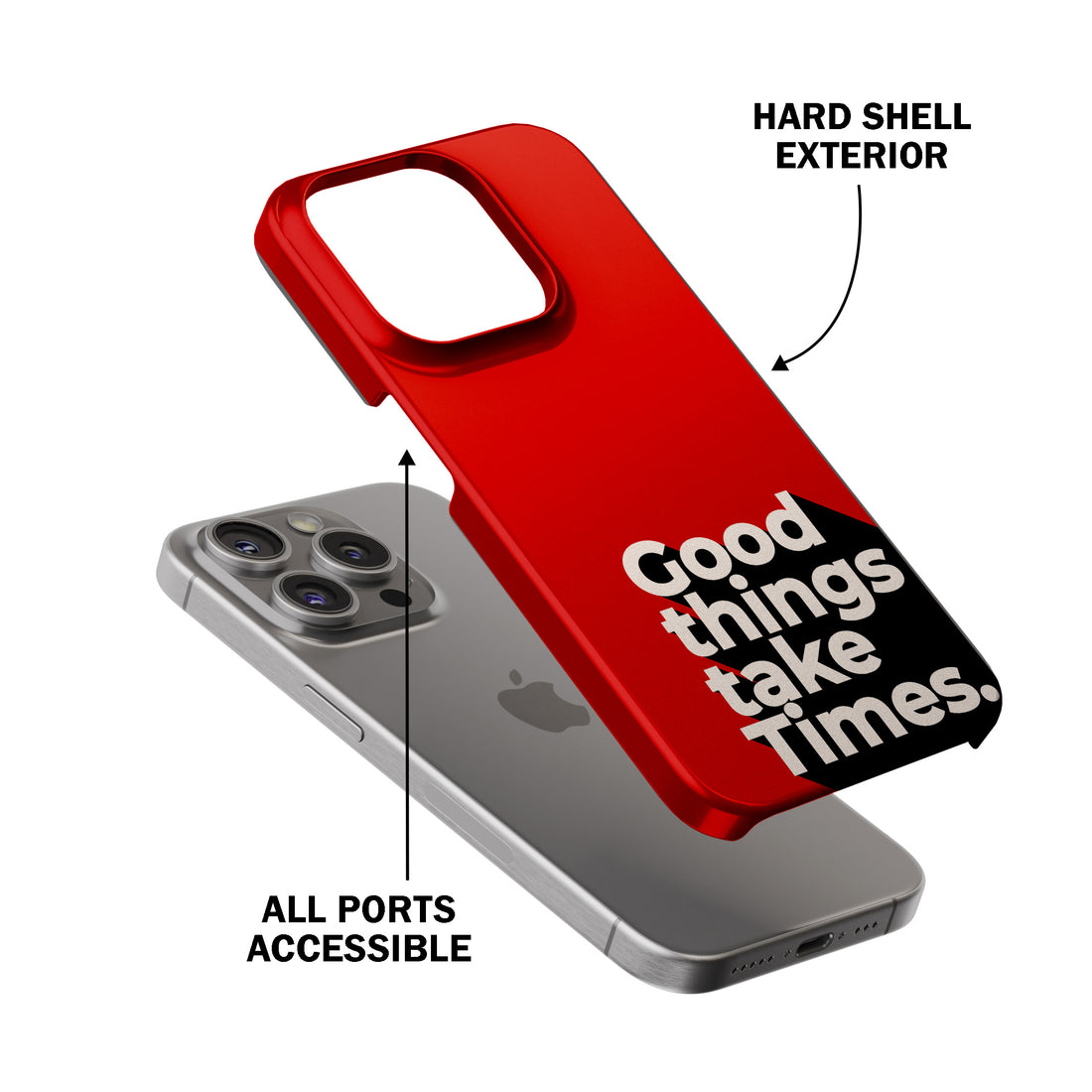 Good Things Take Time.  Phone Cover