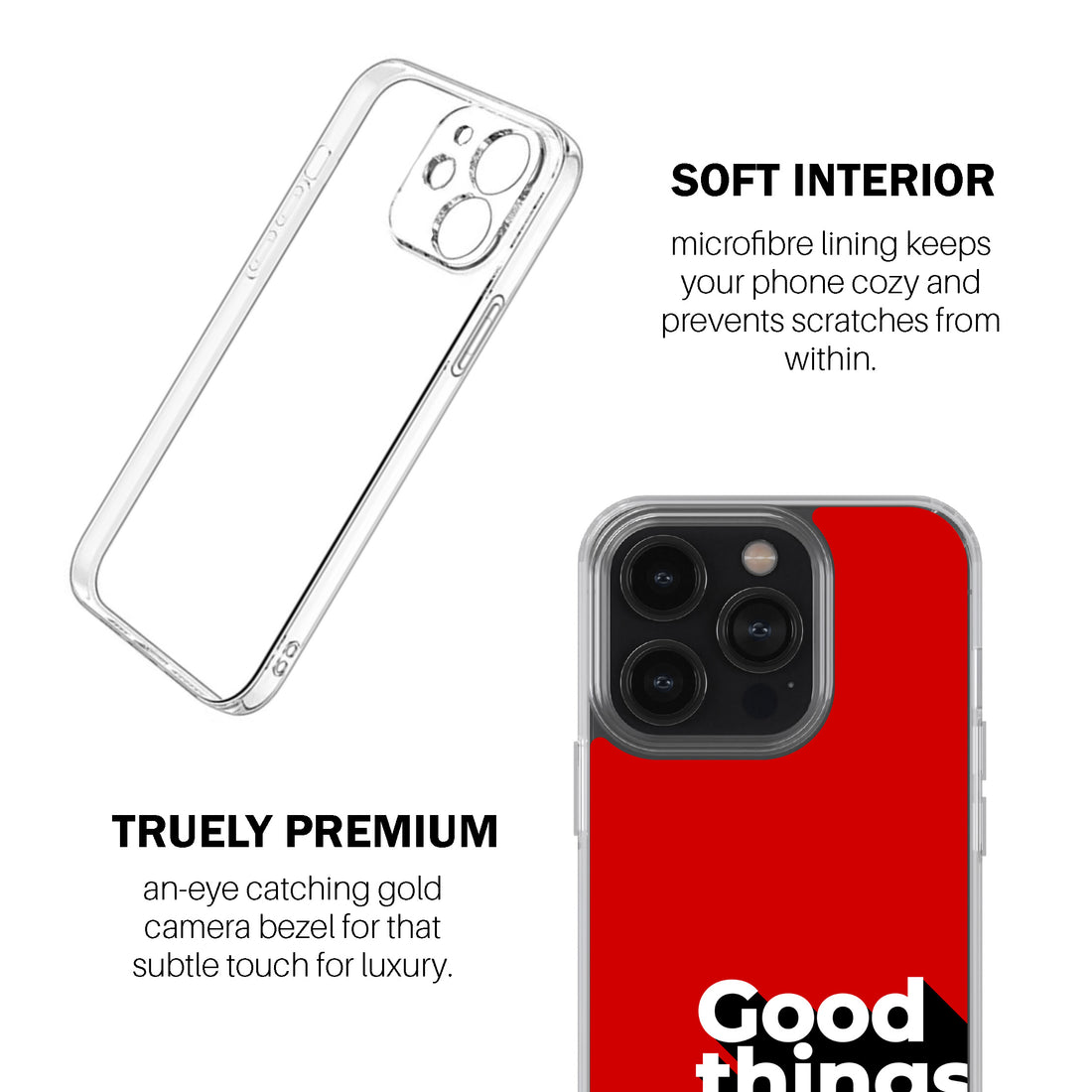 Good Things Take Time.  Phone Cover