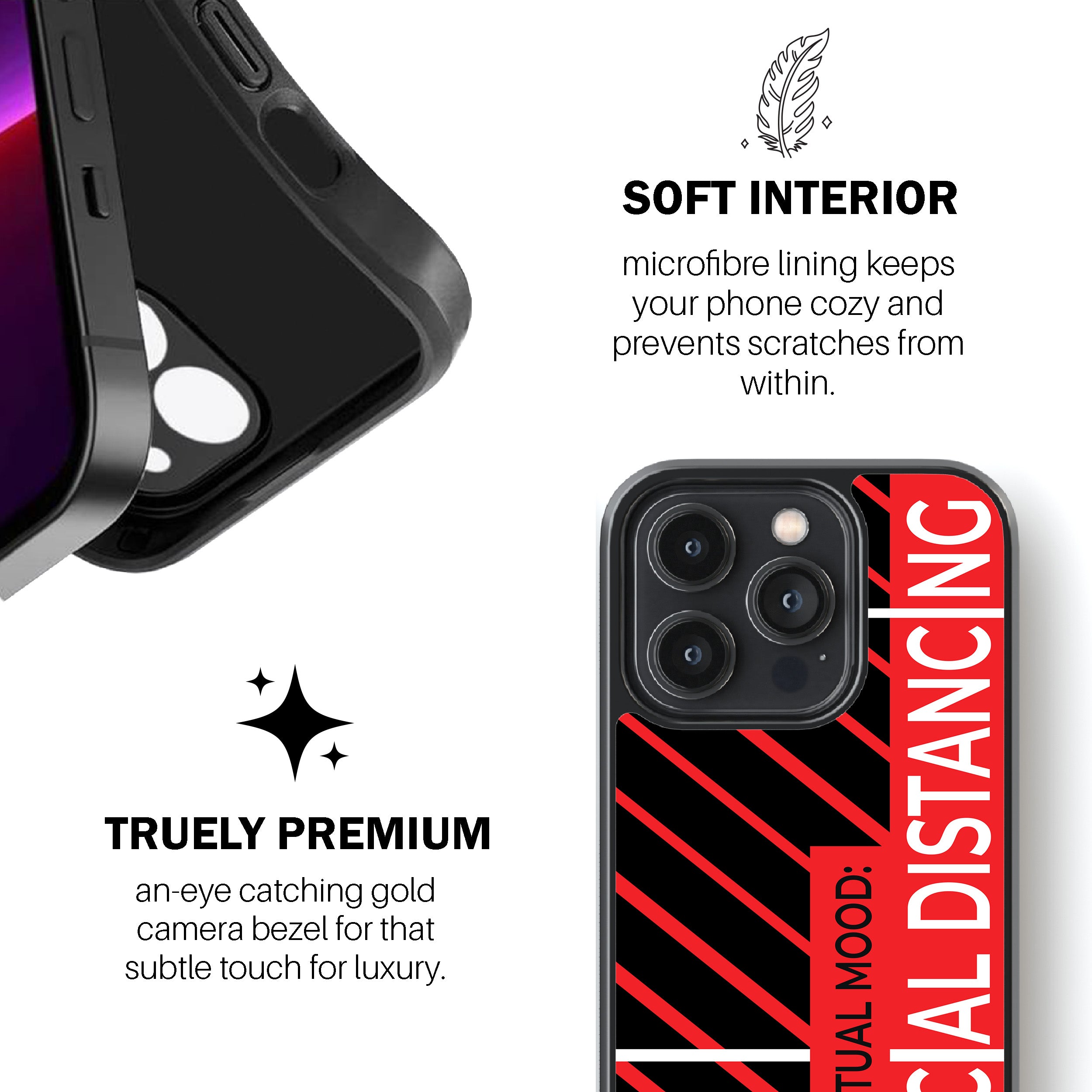 Perpetual Mood: Social Distancing  Phone Cover