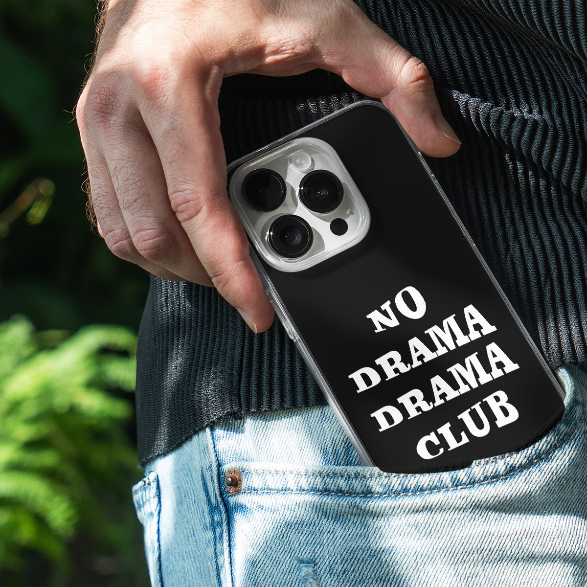 No Drama Drama Club  Phone Cover
