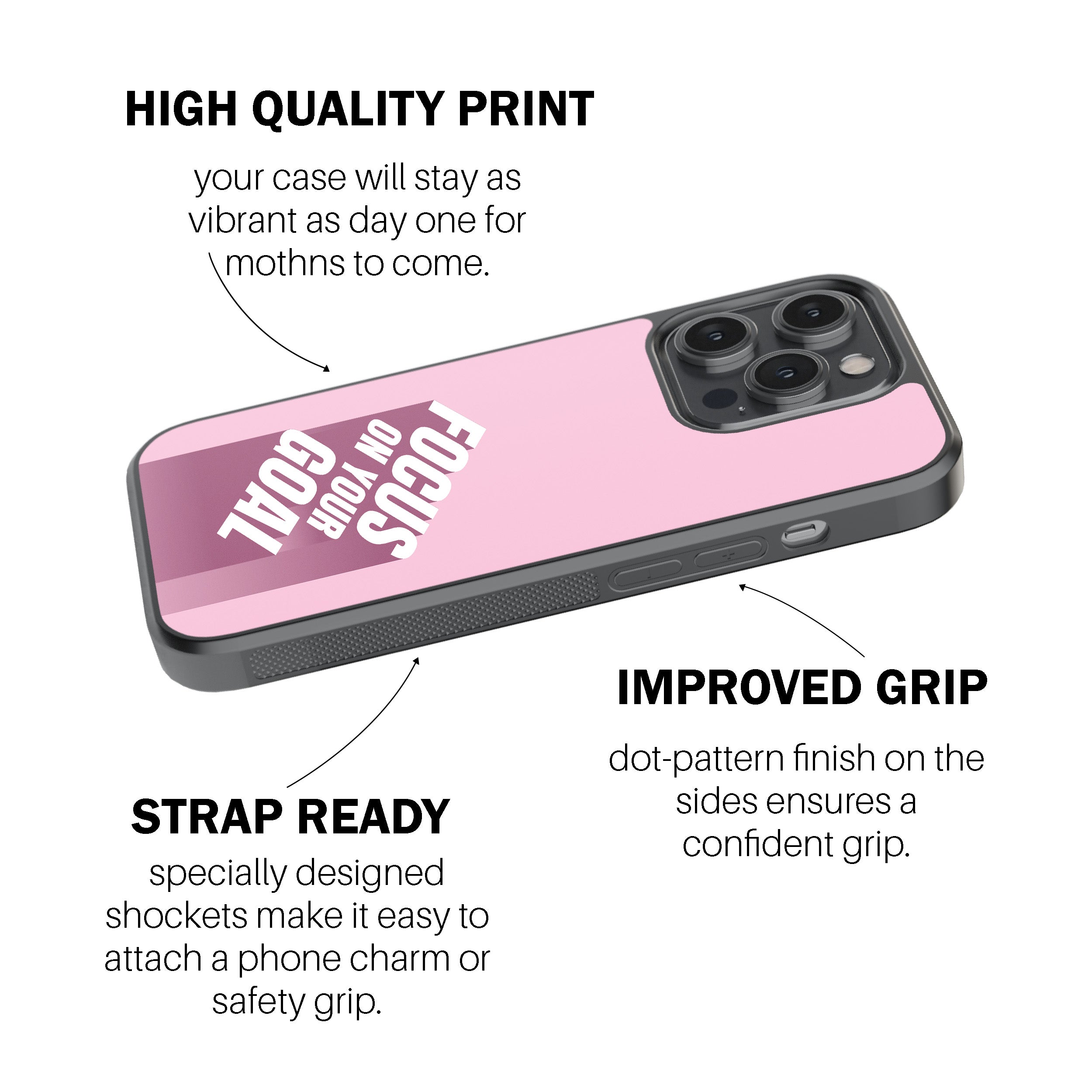 Focus On Your Goal  Phone Cover