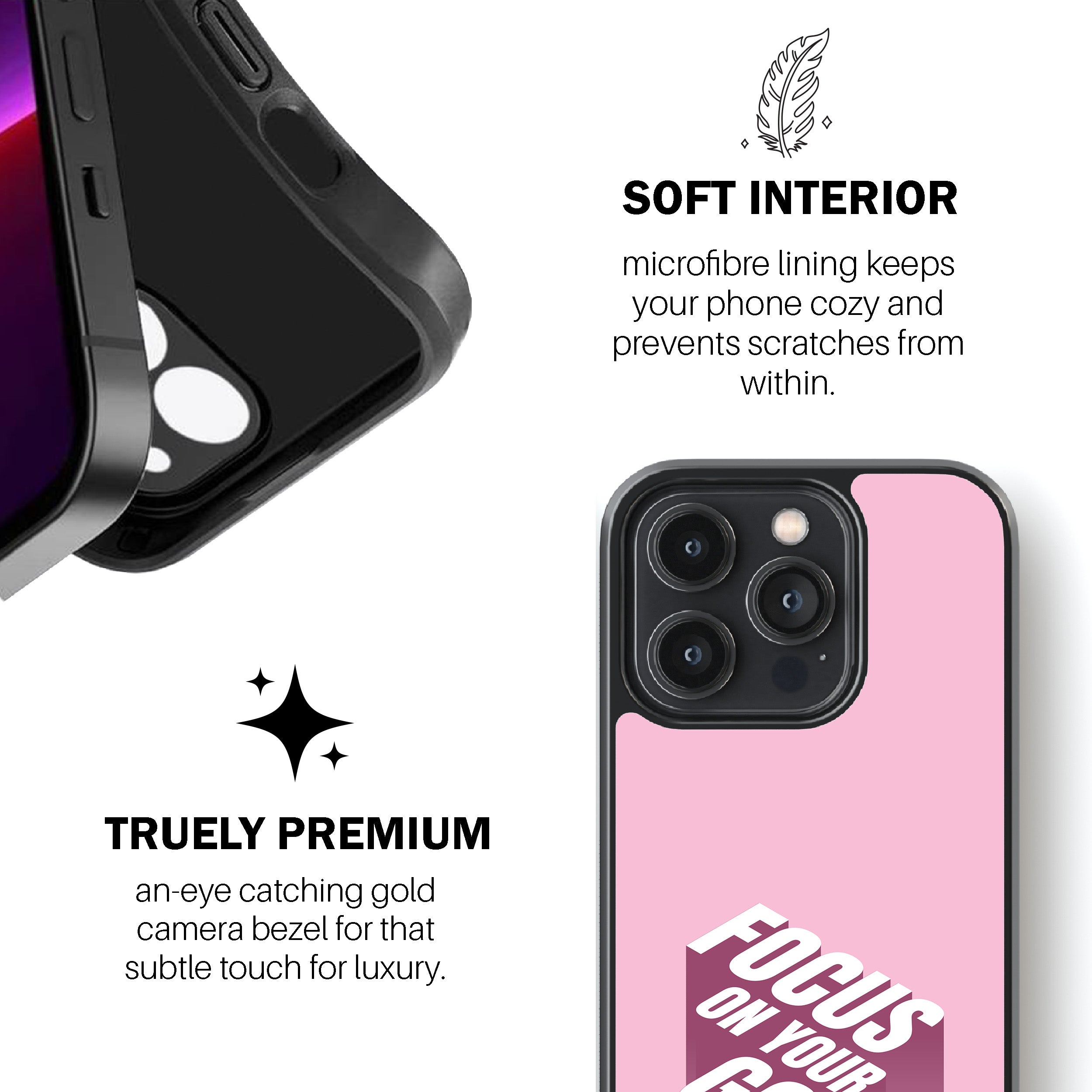 Focus On Your Goal  Phone Cover