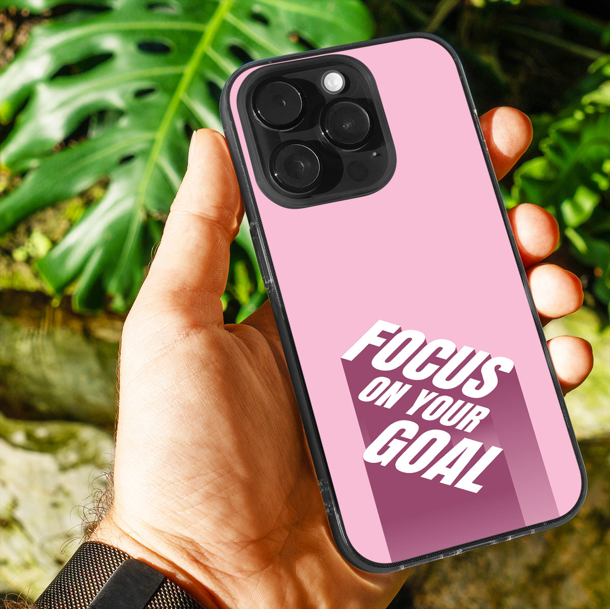 Focus On Your Goal  Phone Cover