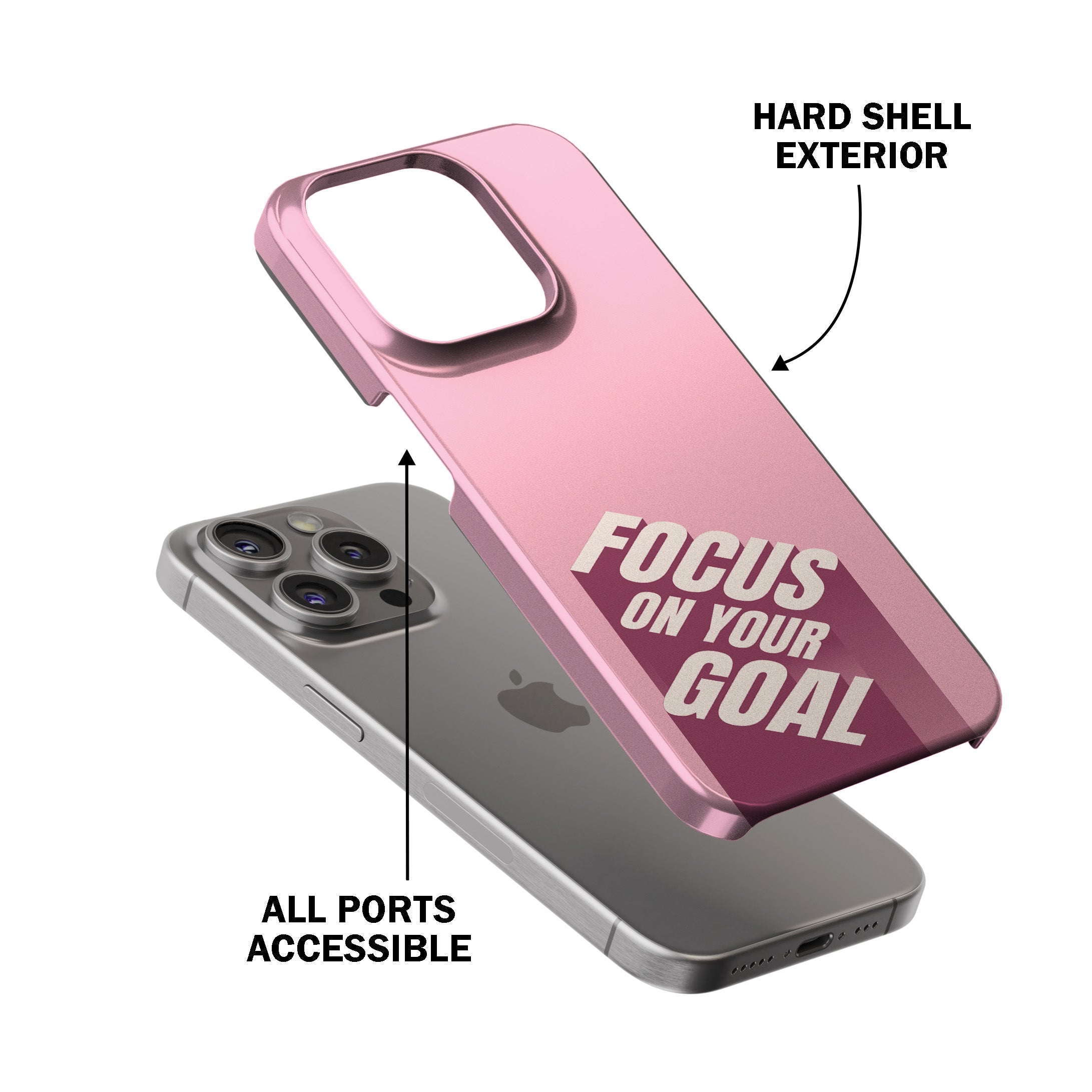 Focus On Your Goal  Phone Cover