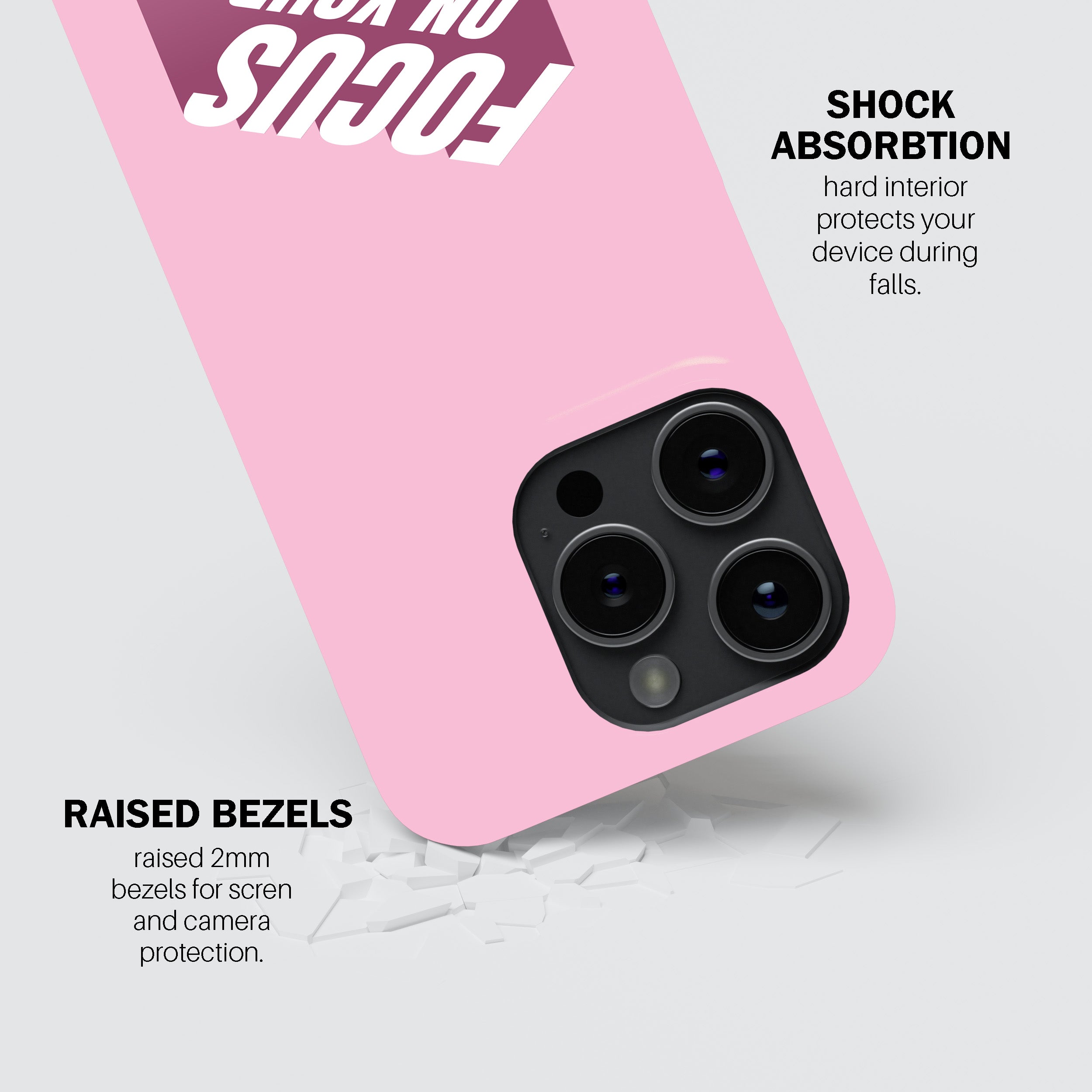 Focus On Your Goal  Phone Cover