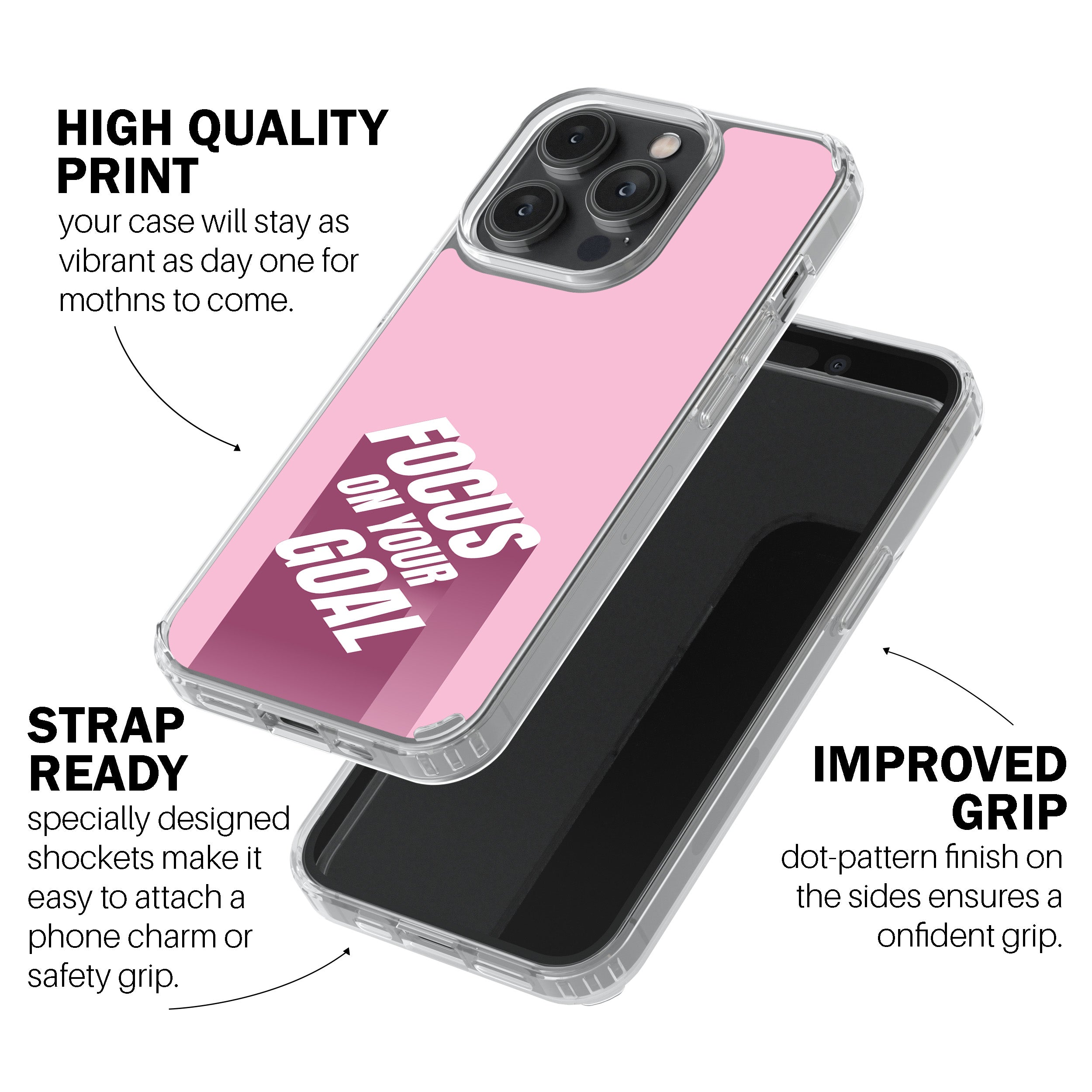 Focus On Your Goal  Phone Cover