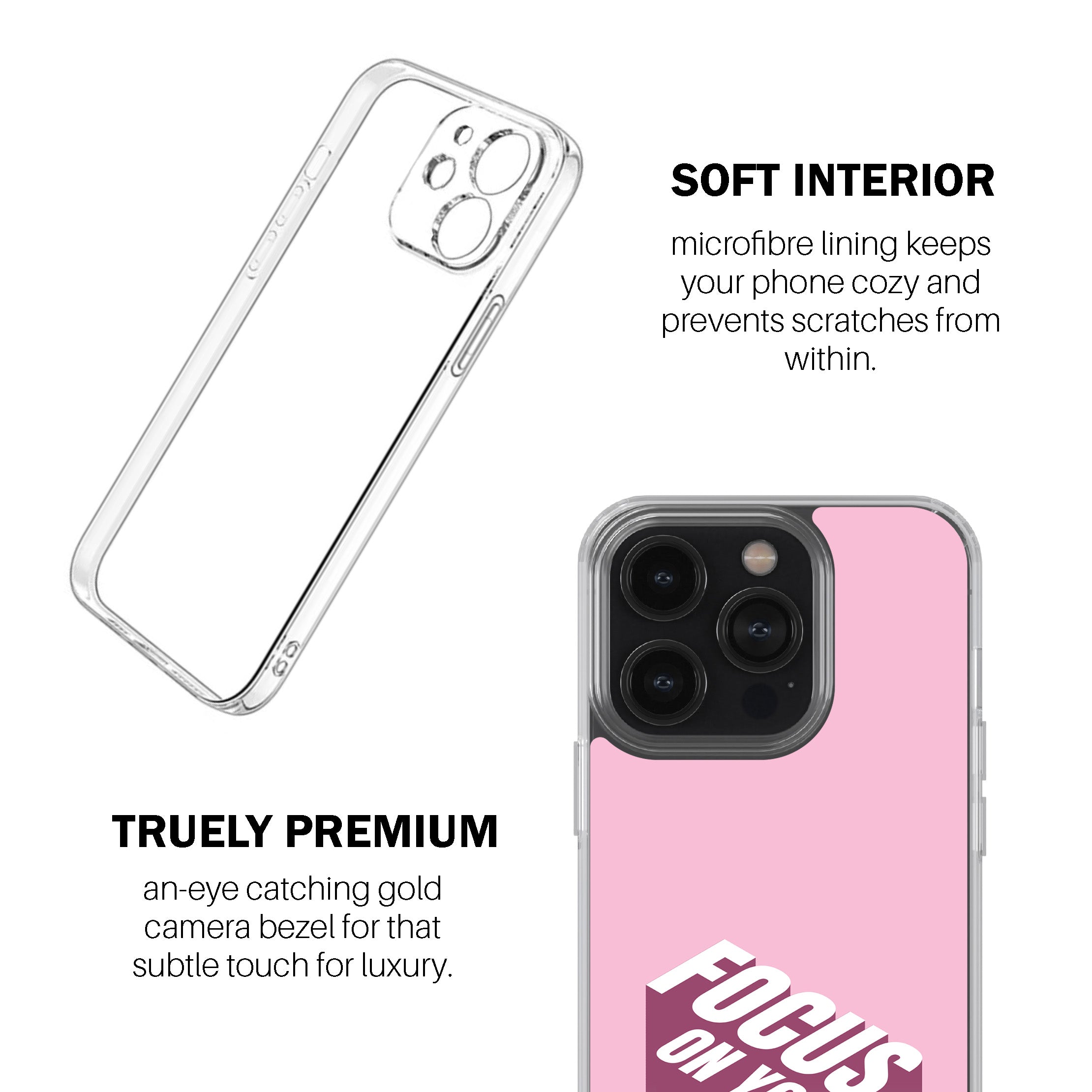 Focus On Your Goal  Phone Cover