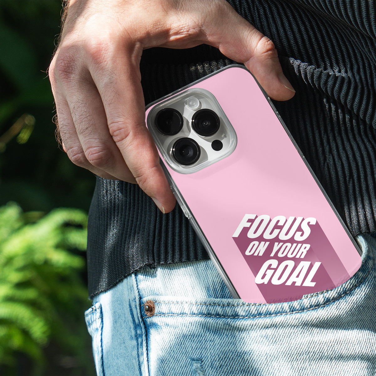 Focus On Your Goal  Phone Cover