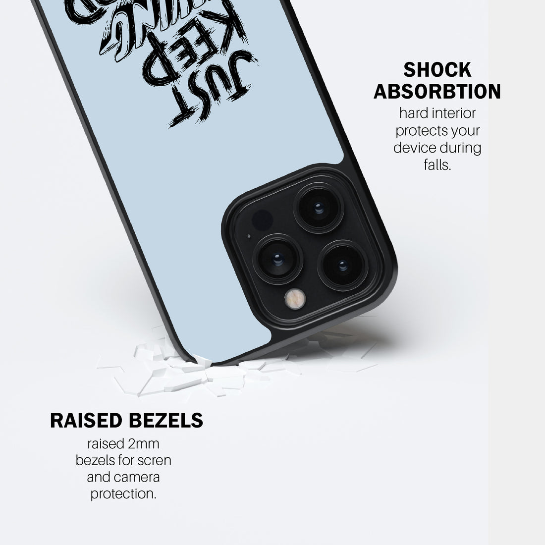 Just Keep Moving Forward Phone Cover