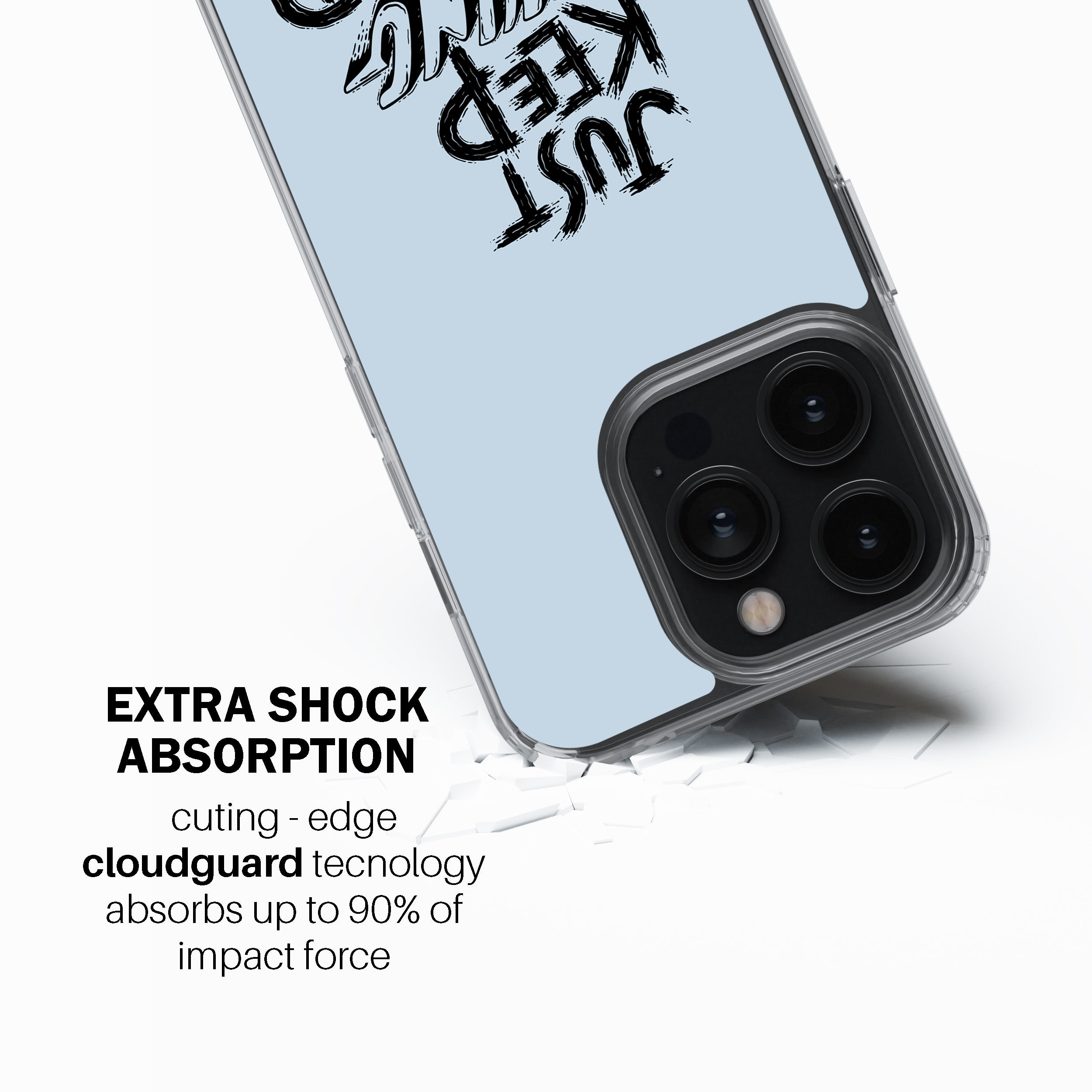 Just Keep Moving Forward Phone Cover