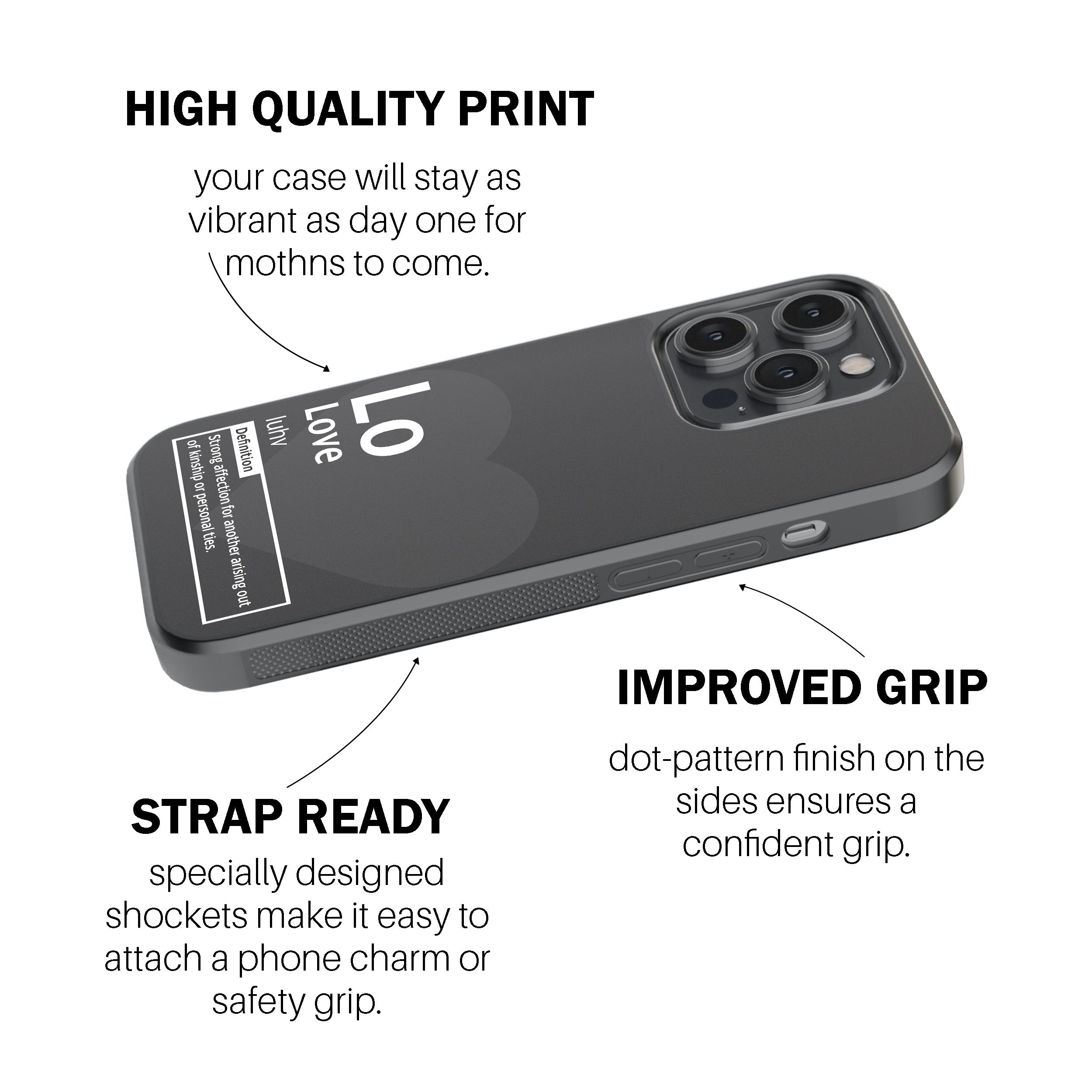 Love Definition Phone Cover